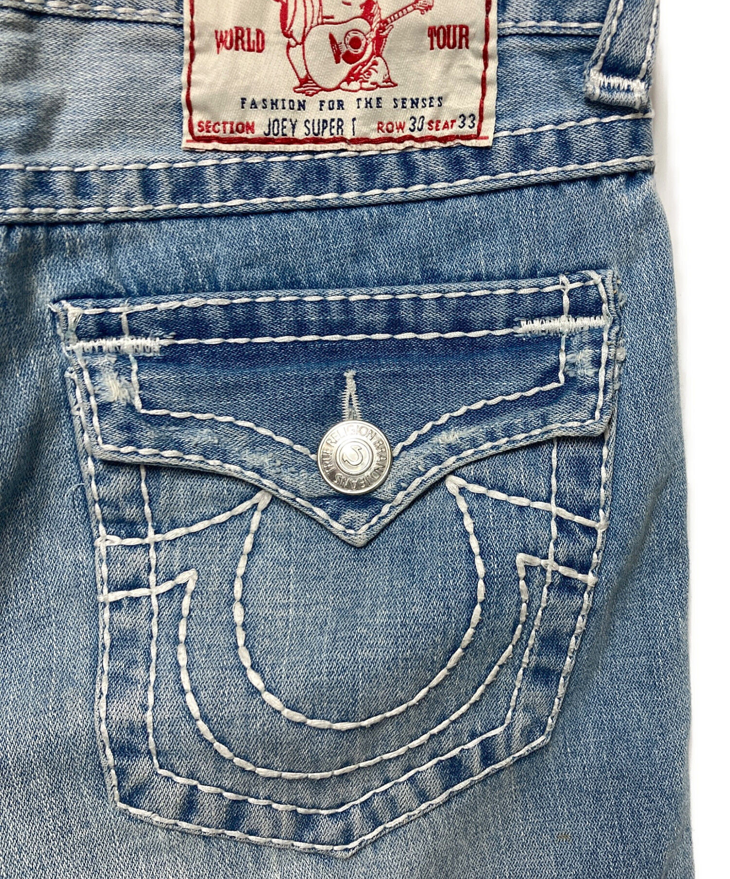 中古・古着通販】TRUE RELIGION (トゥルー レリジョン) デニムパンツ