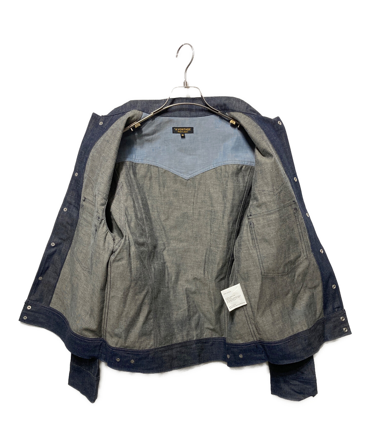 中古・古着通販】A vontade (アボンタージ) Cowboy Jacket インディゴ 