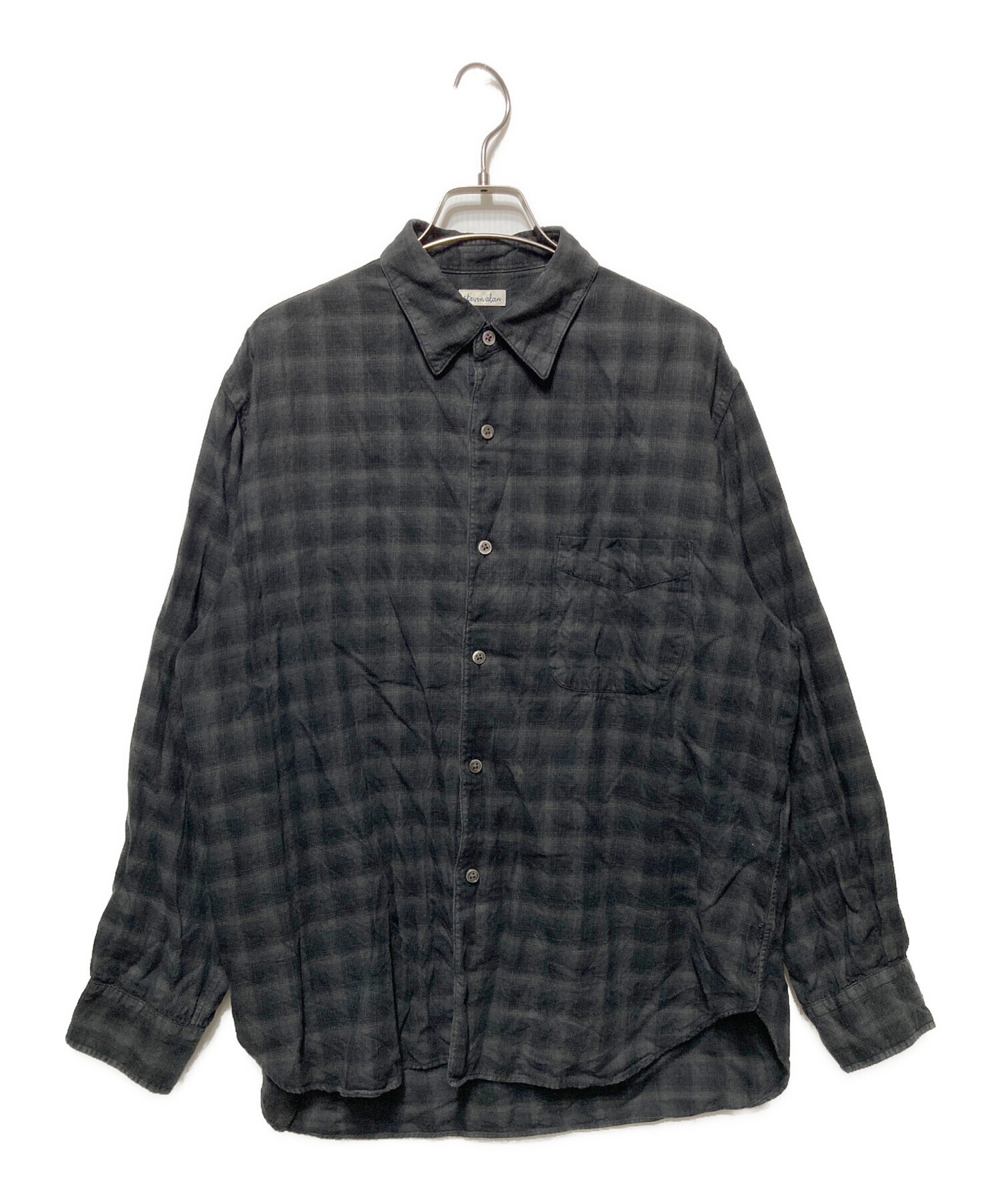 中古・古着通販】STEVEN ALAN (スティーブンアラン) シャドーチェック 