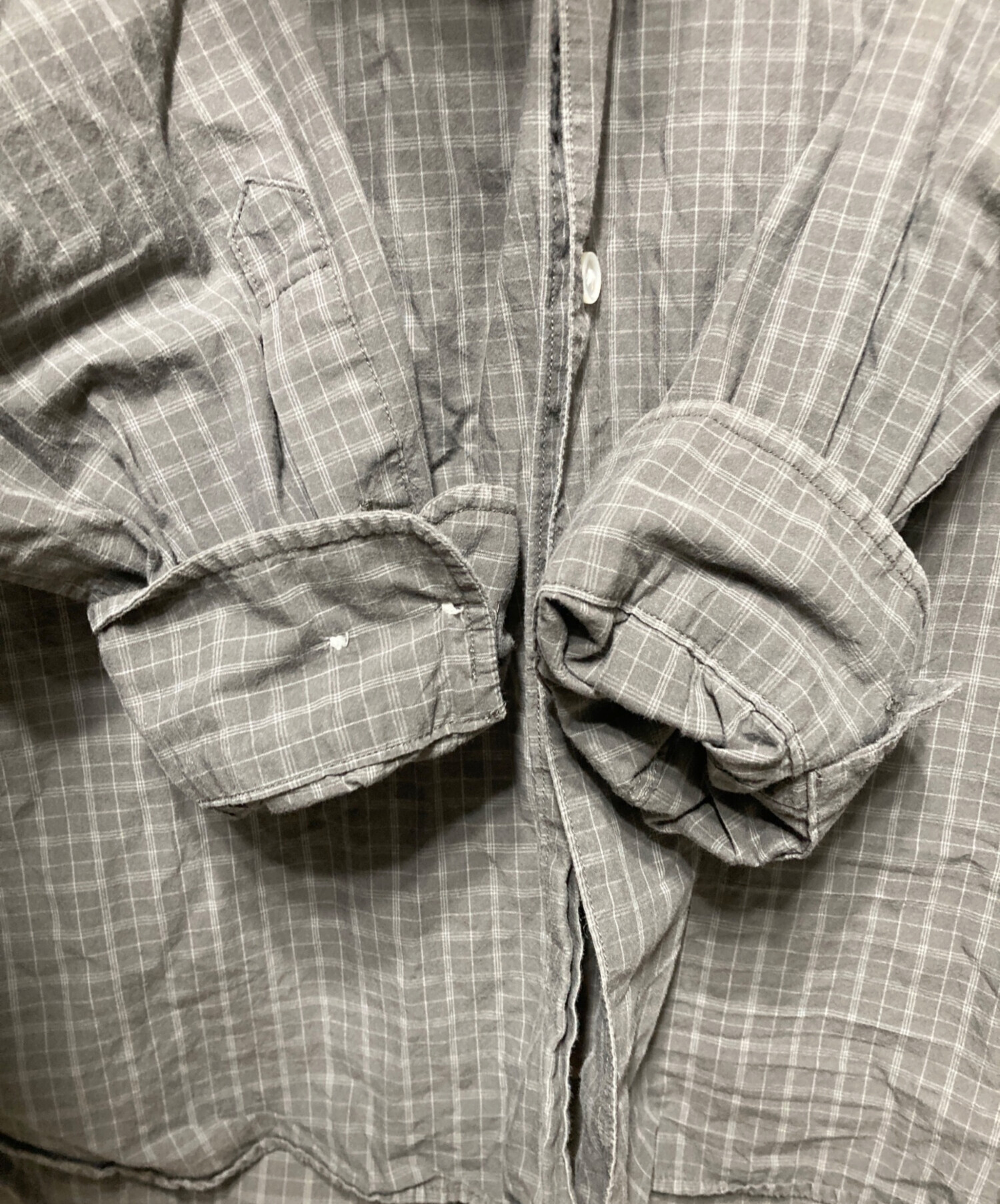 中古・古着通販】STEVEN ALAN (スティーブンアラン) チェックシャツ 