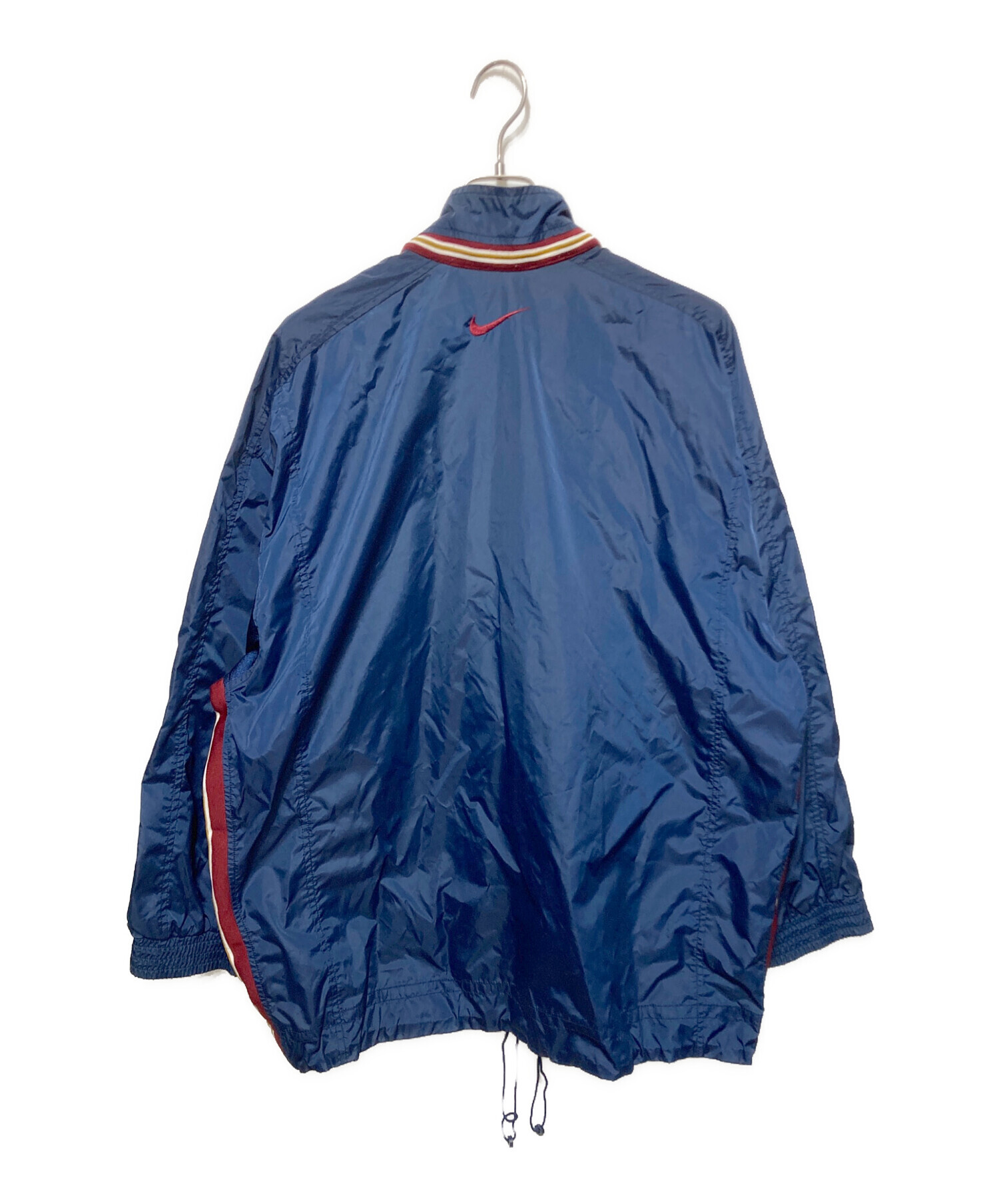 中古・古着通販】NIKE (ナイキ) ナイロンジャケット ネイビー サイズ
