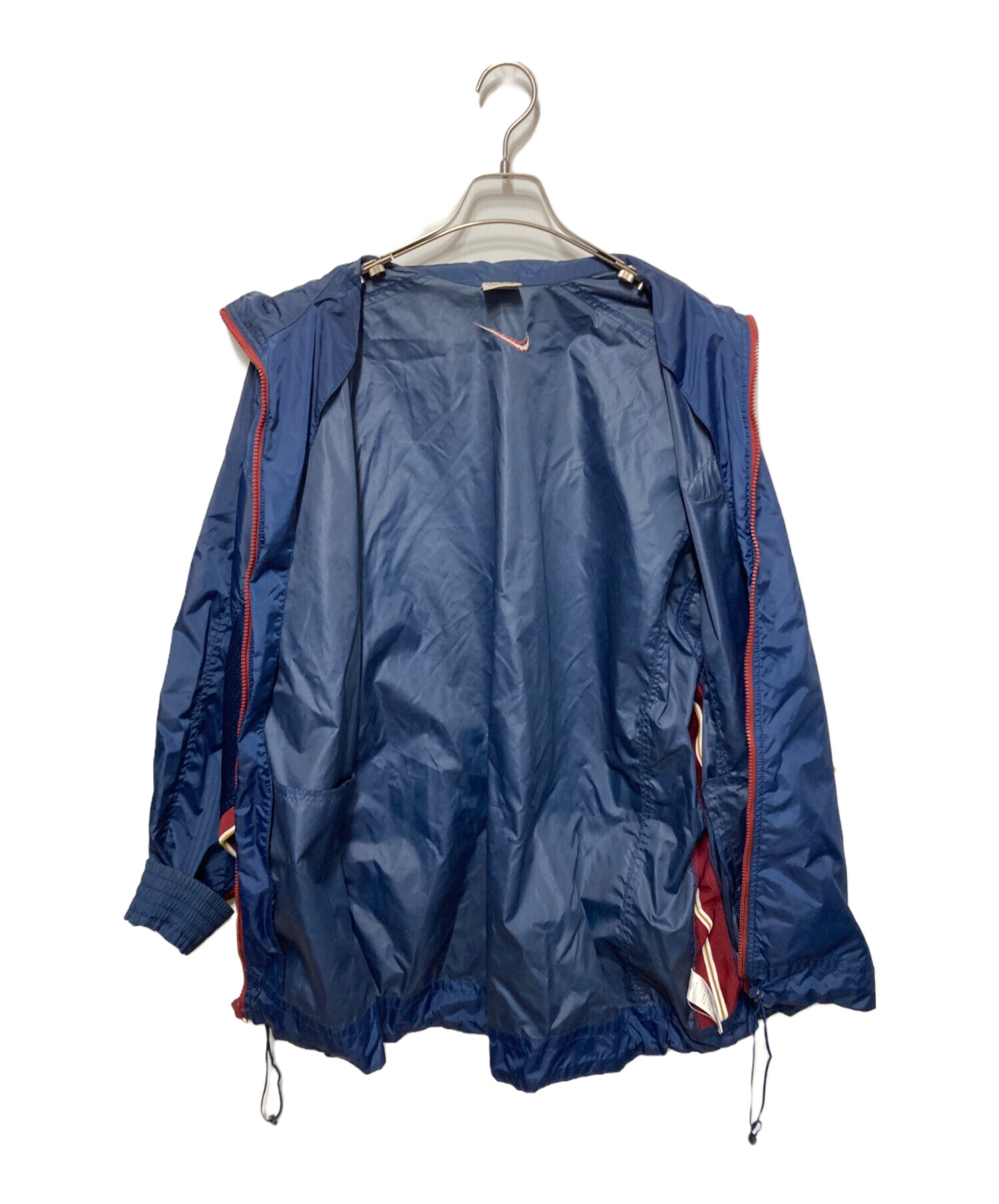 中古・古着通販】NIKE (ナイキ) ナイロンジャケット ネイビー サイズ