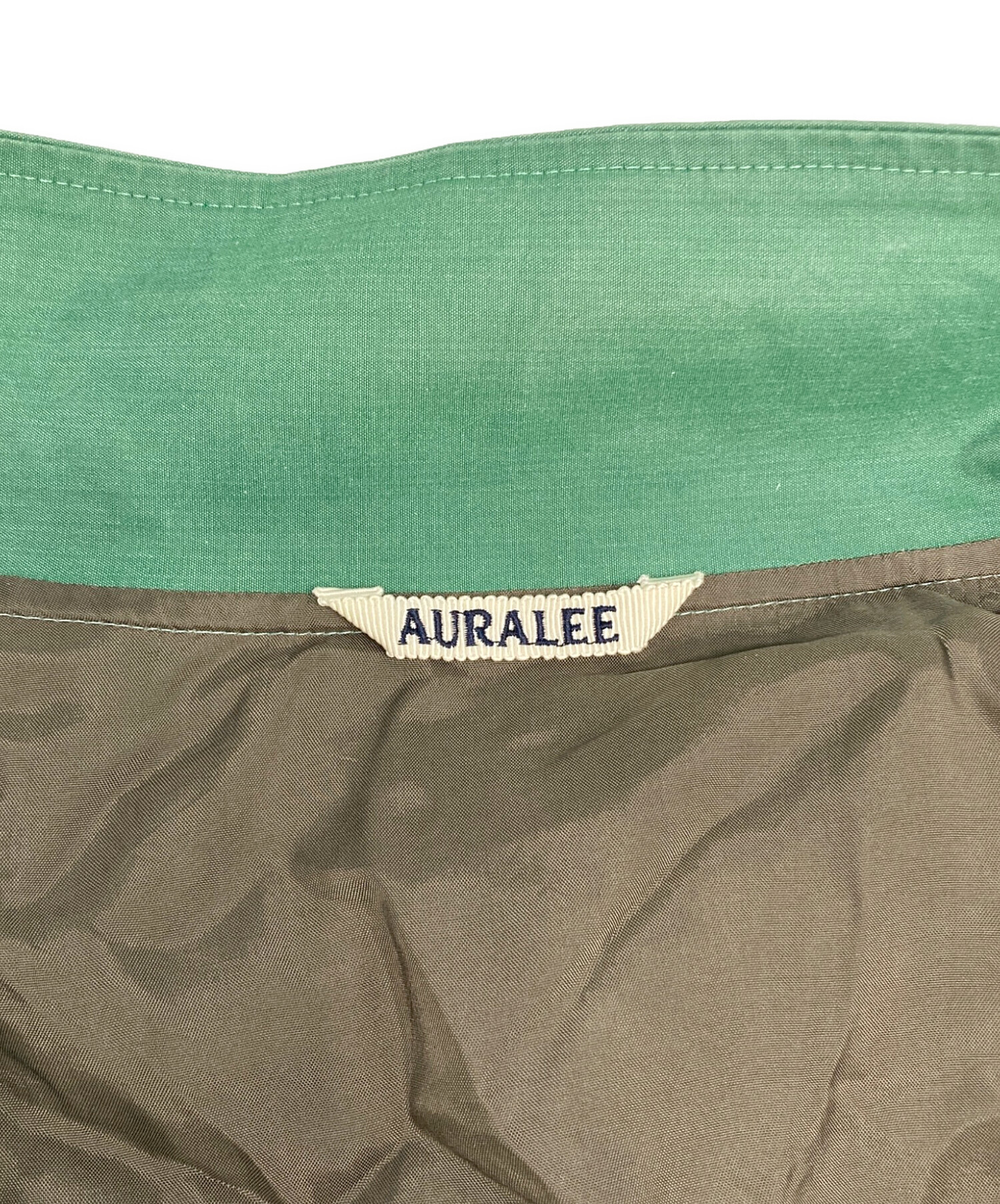 中古・古着通販】AURALEE (オーラリー) FINX TUSSAH CHAMBRAY ZIP 