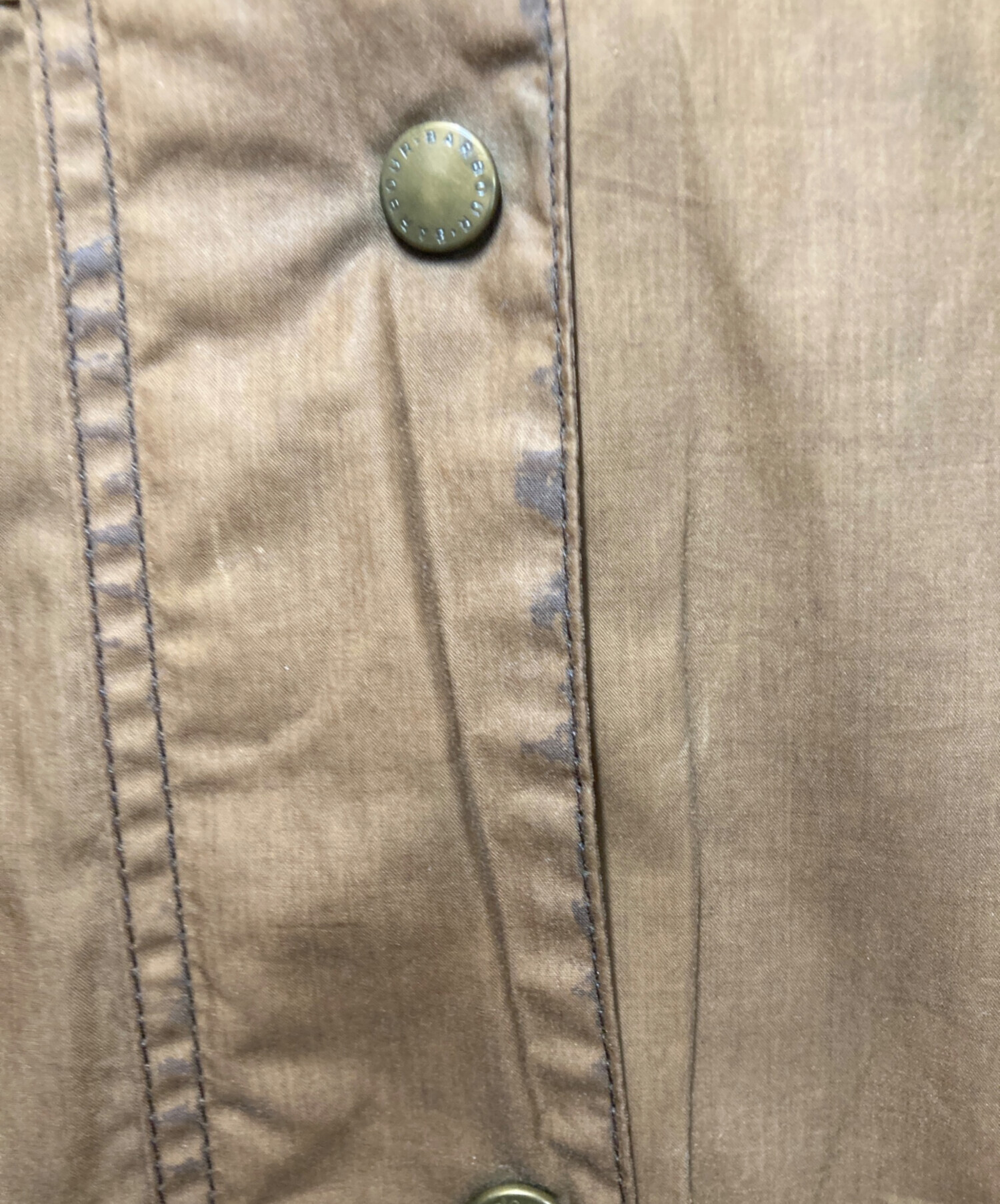 中古・古着通販】Barbour (バブアー) オイルドコート ベージュ サイズ