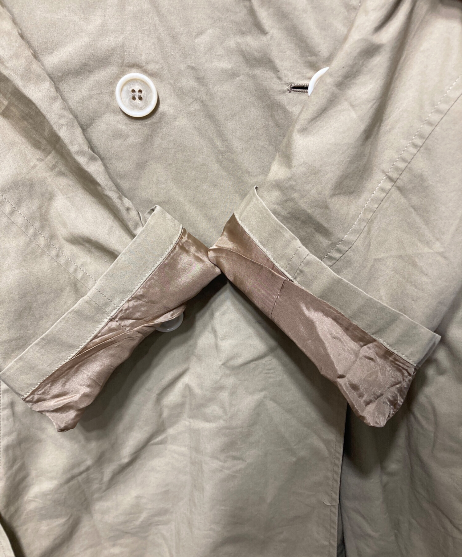 中古・古着通販】HERNO (ヘルノ) ヴィンテージトレンチコート ベージュ