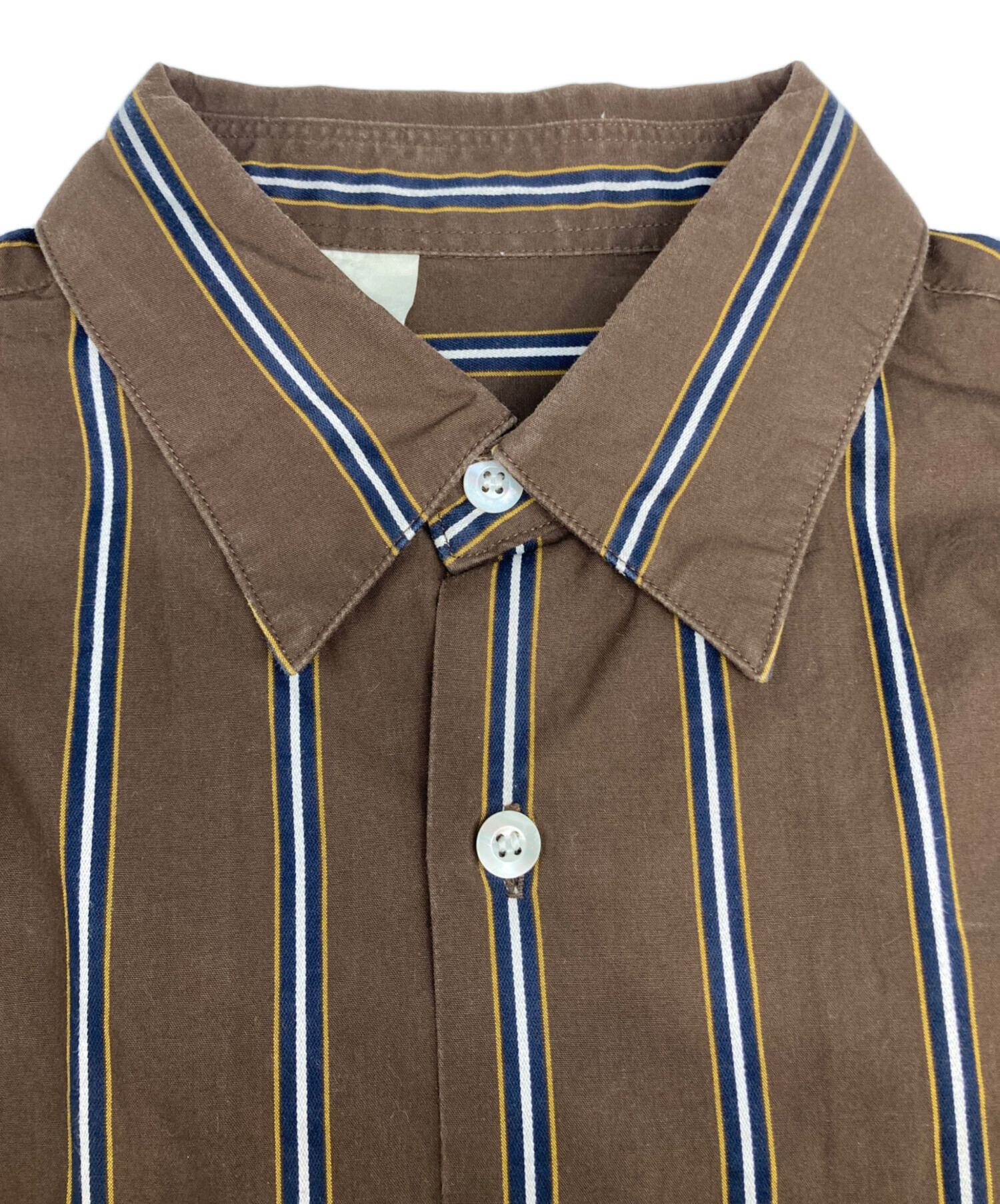 中古・古着通販】N.HOOLYWOOD (エヌ ハリウッド) ストライプシャツ
