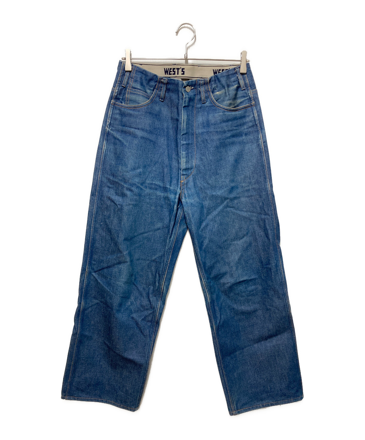 中古・古着通販】WESTOVERALLS (ウエストオーバーオールズ) デニム 