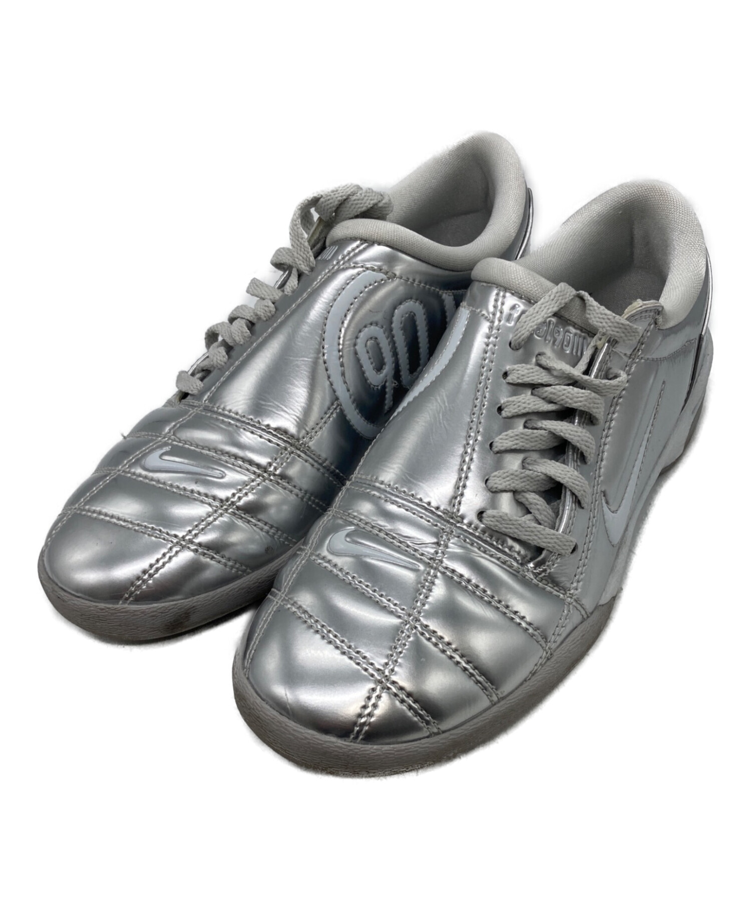 中古・古着通販】NIKE (ナイキ) スニーカー シルバー サイズ:24