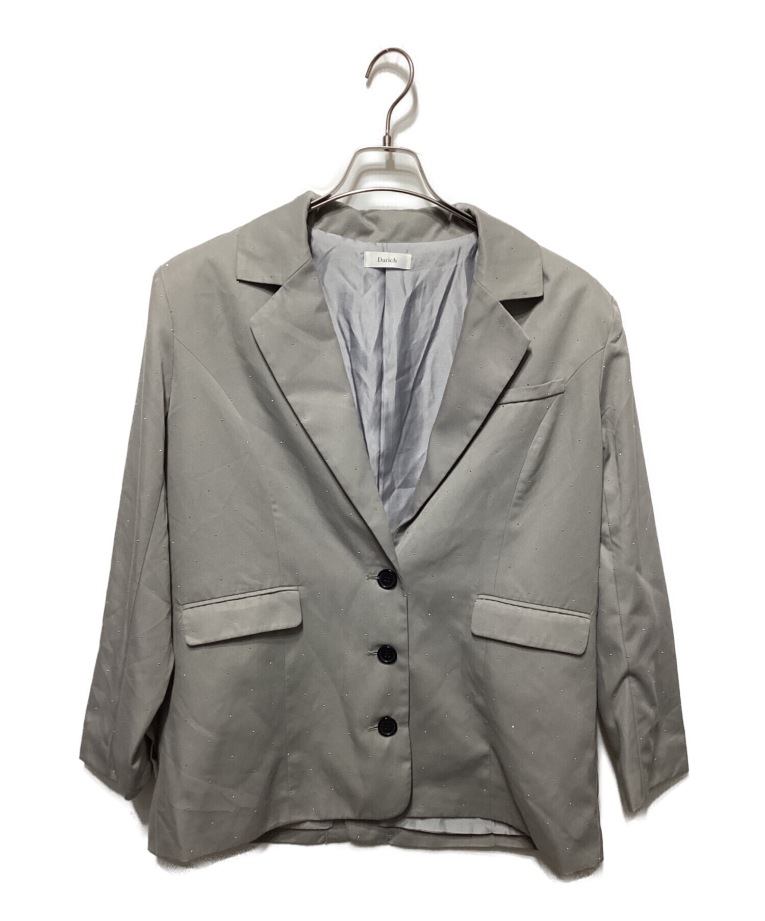 Darich ルーズシングルスタッズジャケット 中古・古着通販】darich (ダーリッチ) ルーズシングルスタッズ