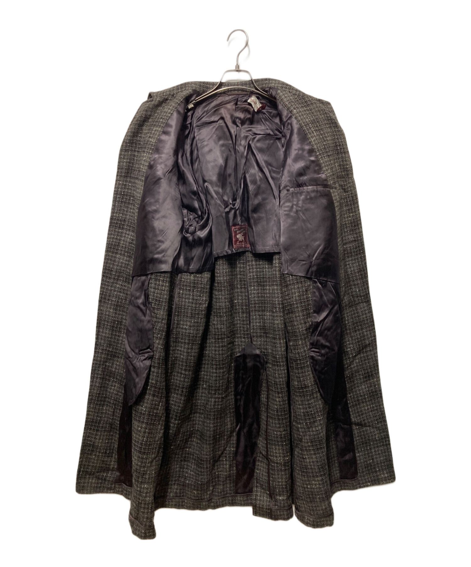 Hart Schaffner & Marx ツイードロングコート 中古・古着通販】Hart Schaffner Marx (ハート シャフナー アンド