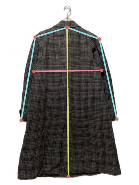 Hart Schaffner & Marx ツイードロングコート 中古・古着通販】Hart Schaffner Marx (ハート シャフナー アンド