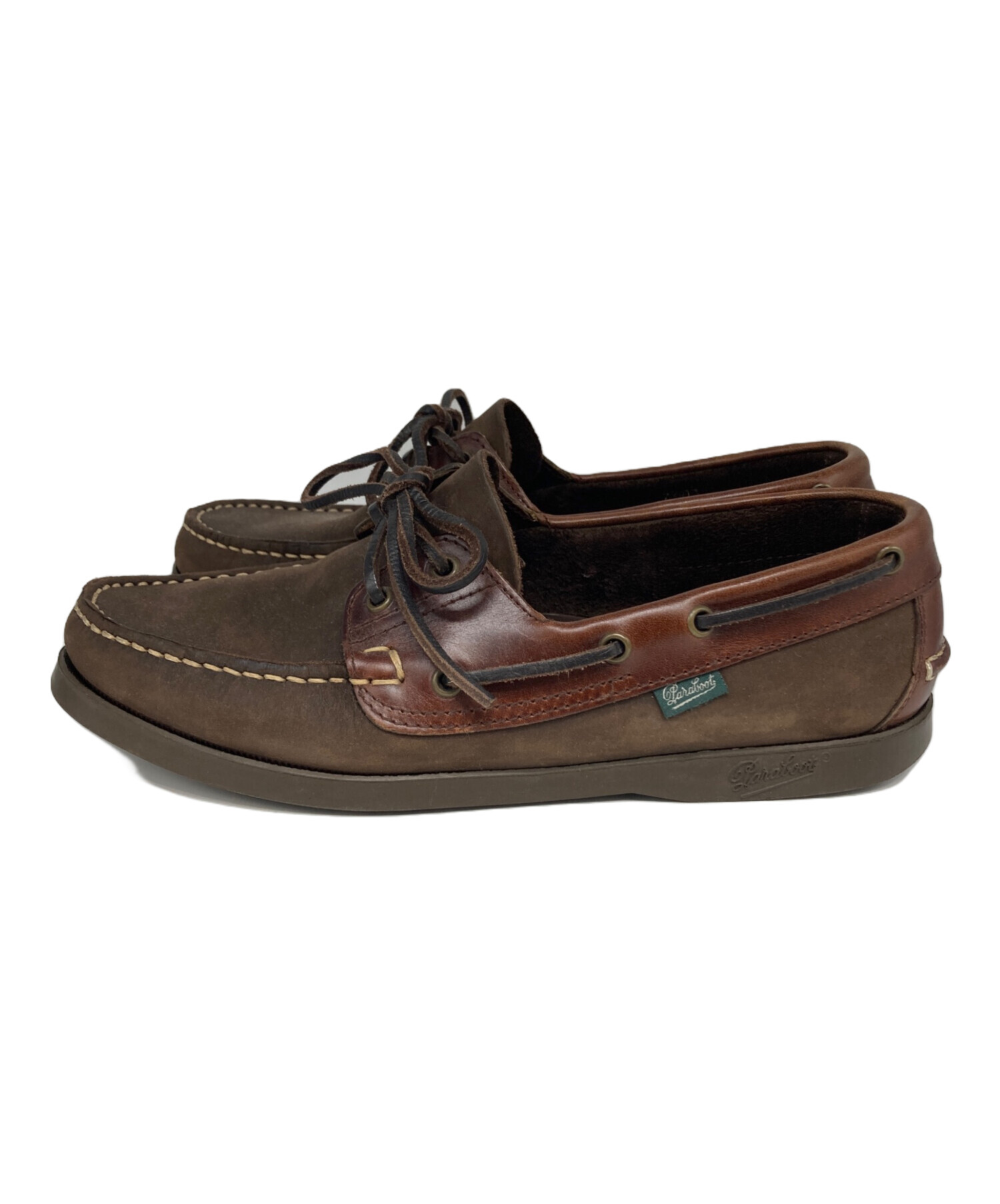 中古・古着通販】PARABOOT (パラブーツ) デッキシューズ ブラウン