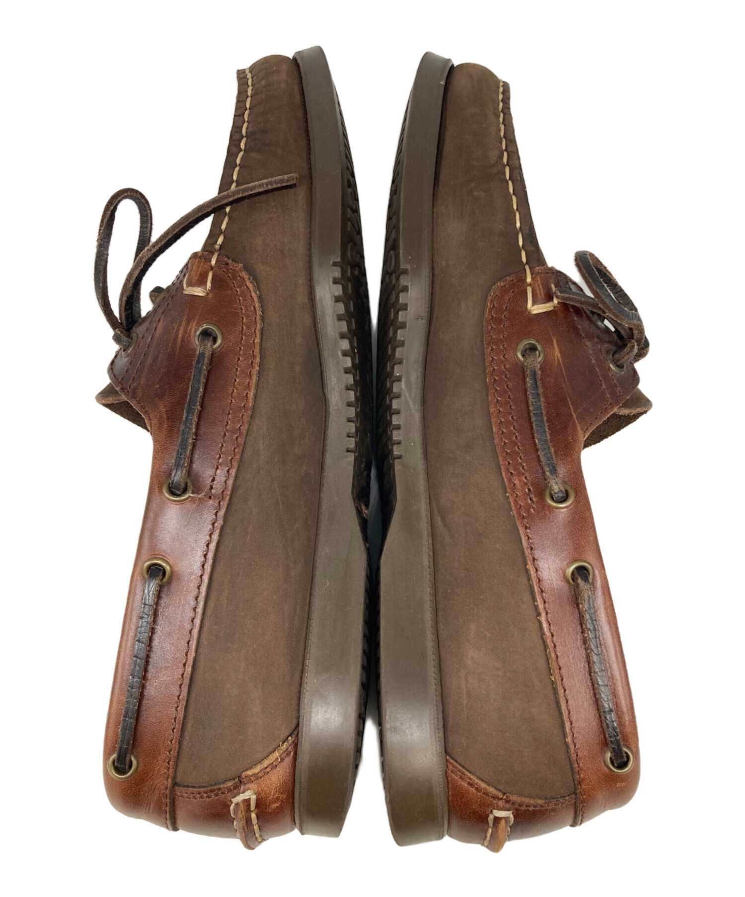 中古・古着通販】PARABOOT (パラブーツ) デッキシューズ ブラウン