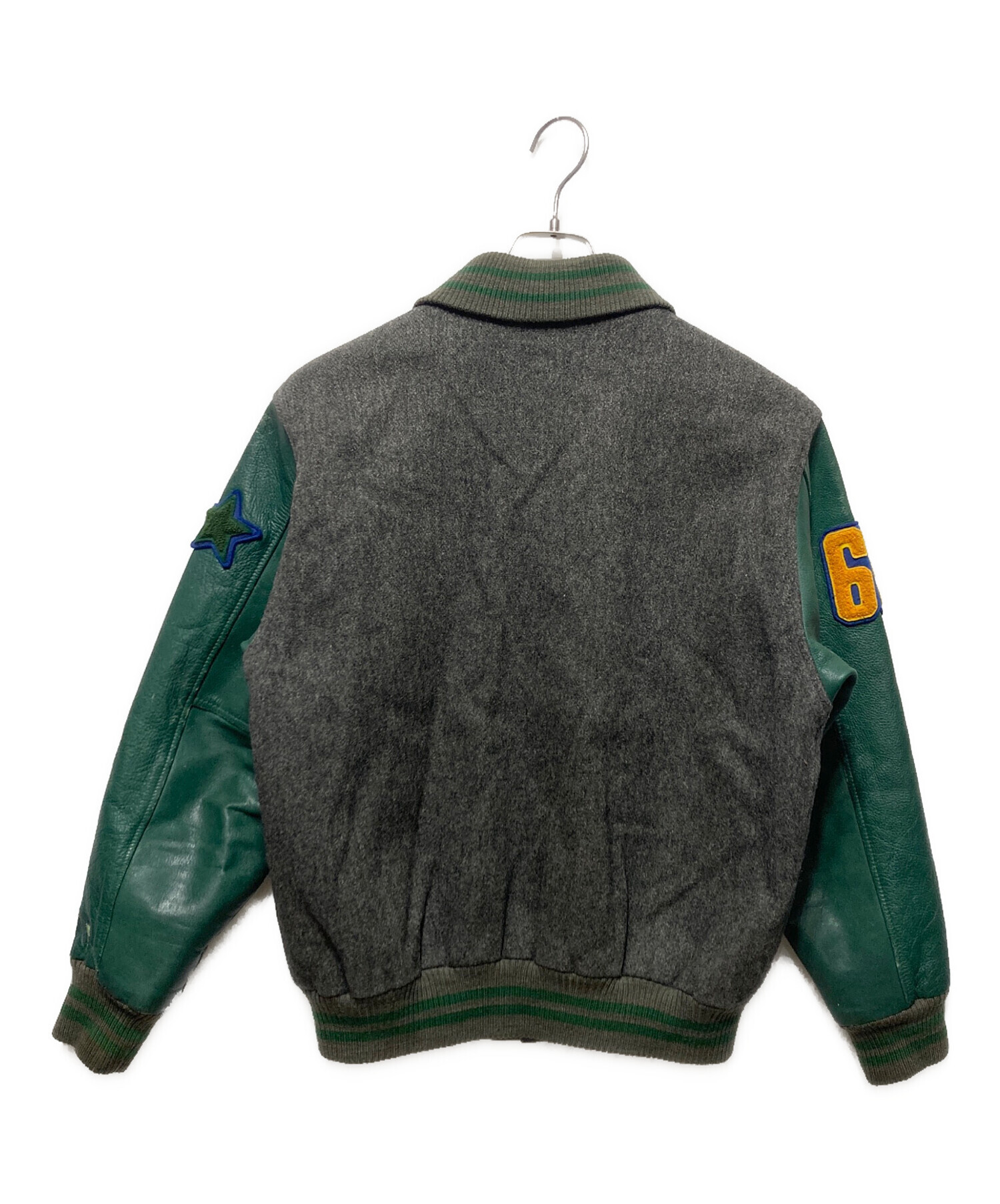 中古・古着通販】McGREGOR (マックレガー) 90'Sウールレザースタジャン
