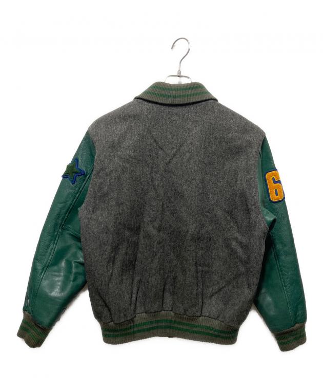中古・古着通販】McGREGOR (マックレガー) 90'Sウールレザースタジャン