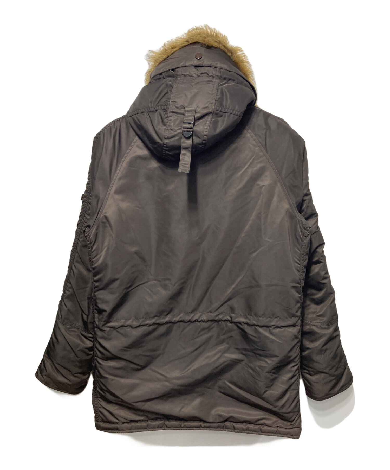 ALPHA アルファ ミリタリージャケット size M 中古・古着通販】ALPHA (アルファ) フライトジャケット ブラウン