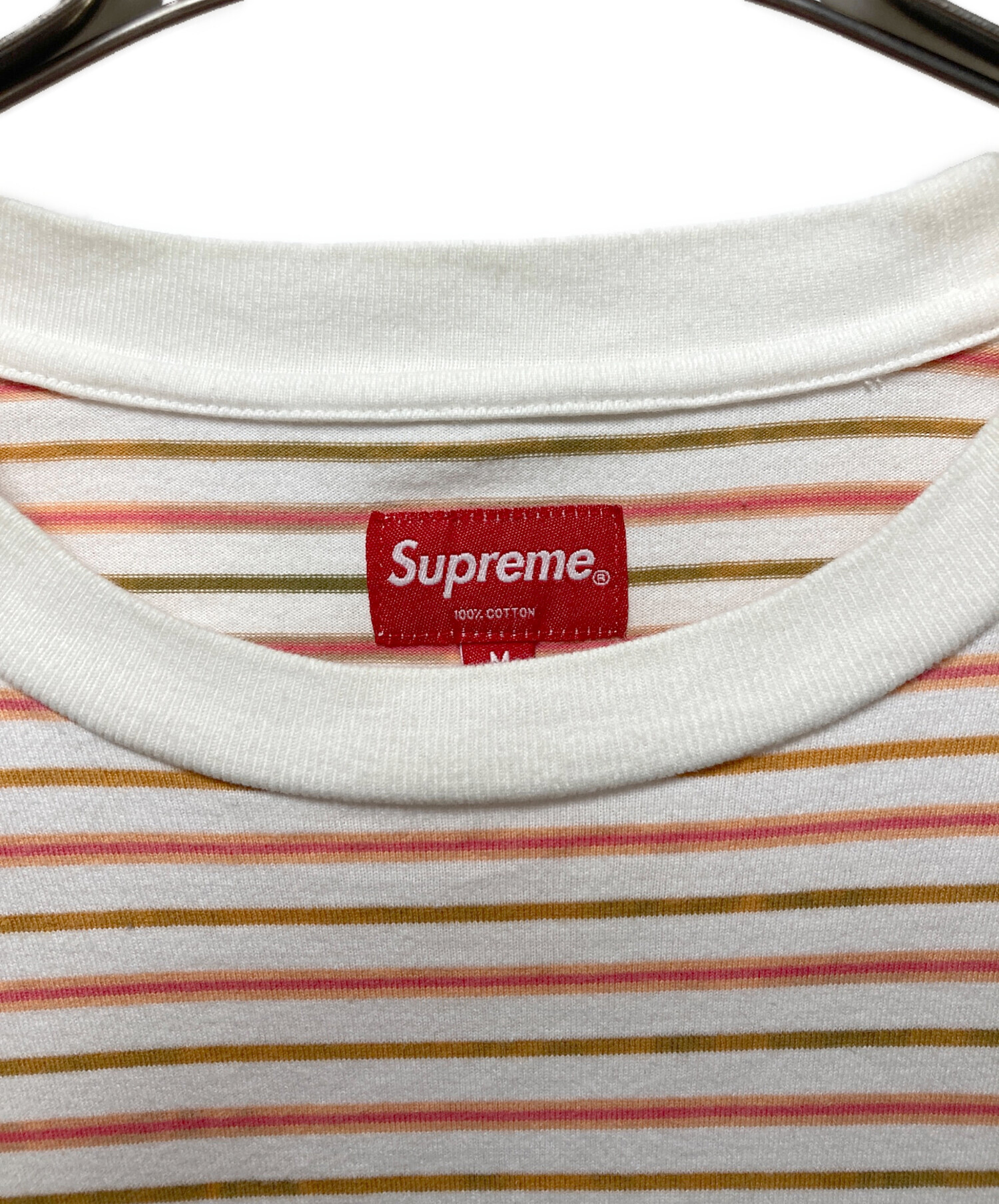 中古・古着通販】SUPREME (シュプリーム) Thin Stripe L/S Top