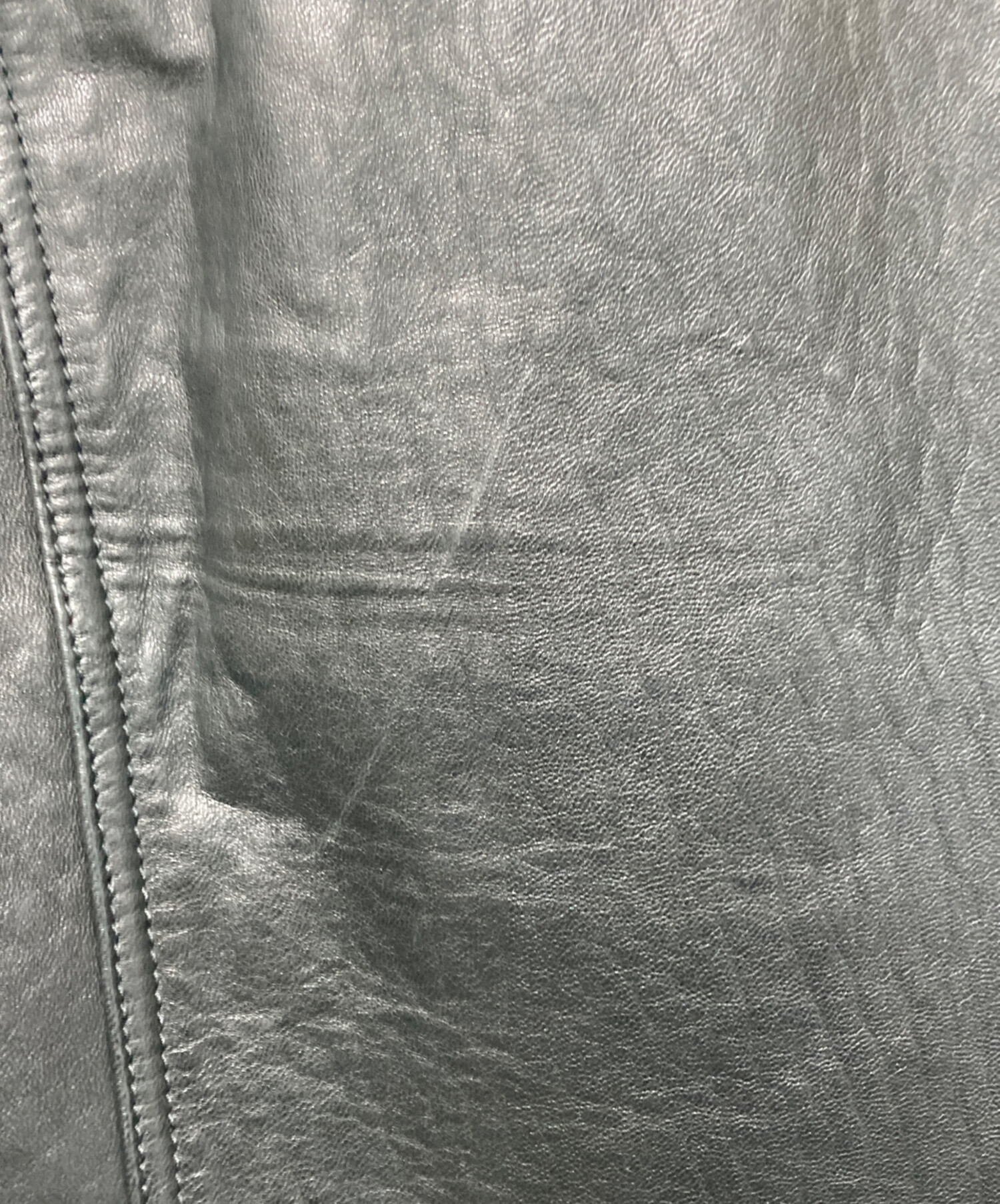 中古・古着通販】GUCCI (グッチ) シングルライダースジャケット