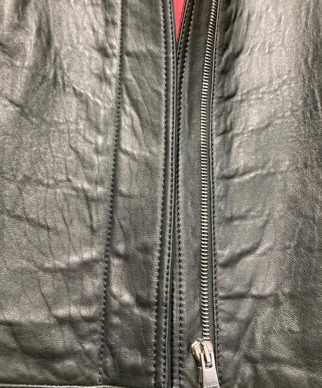 中古・古着通販】GUCCI (グッチ) シングルライダースジャケット