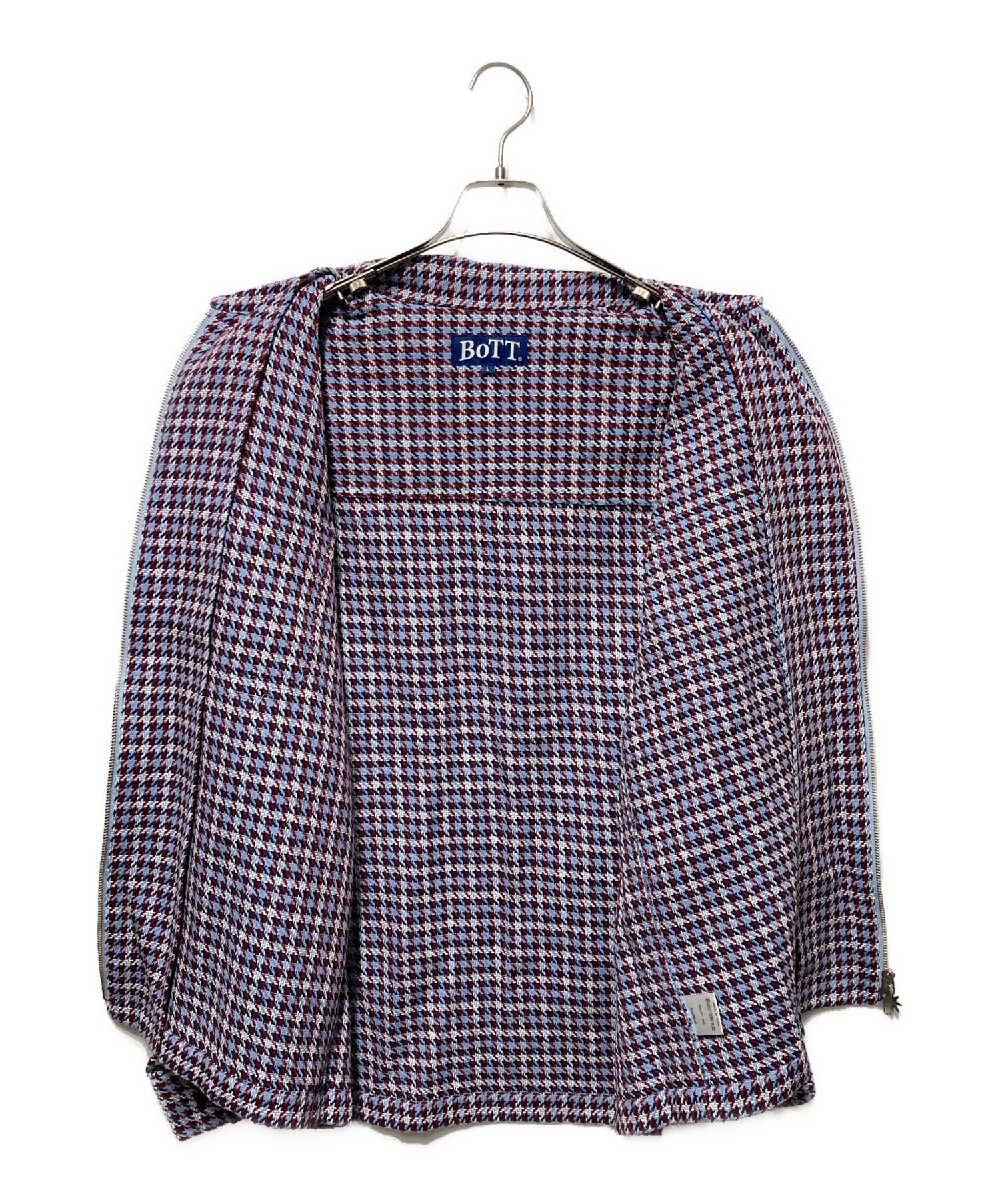 シャツ/ブラウス(長袖/七分) BoTT box flannel shirt XXL BoTT（ボット） シャツ Zip-Up Flannel Shirt メンズ レディース