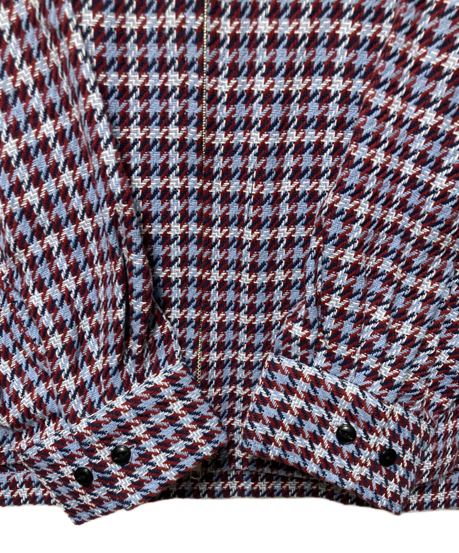 中古・古着通販】BoTT (ボット) Zip-up Flannel Shirt/ジップアップ
