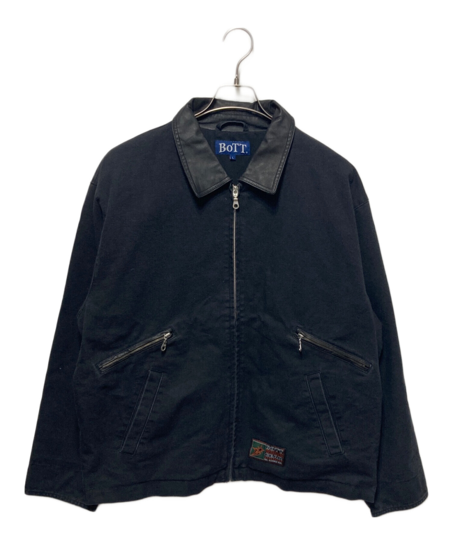 VINTAGE加工 BoTT CreativeDrugStore ジャケット 中古・古着通販】BoTT (ボット) Leather Collar Work Jacket/レザー