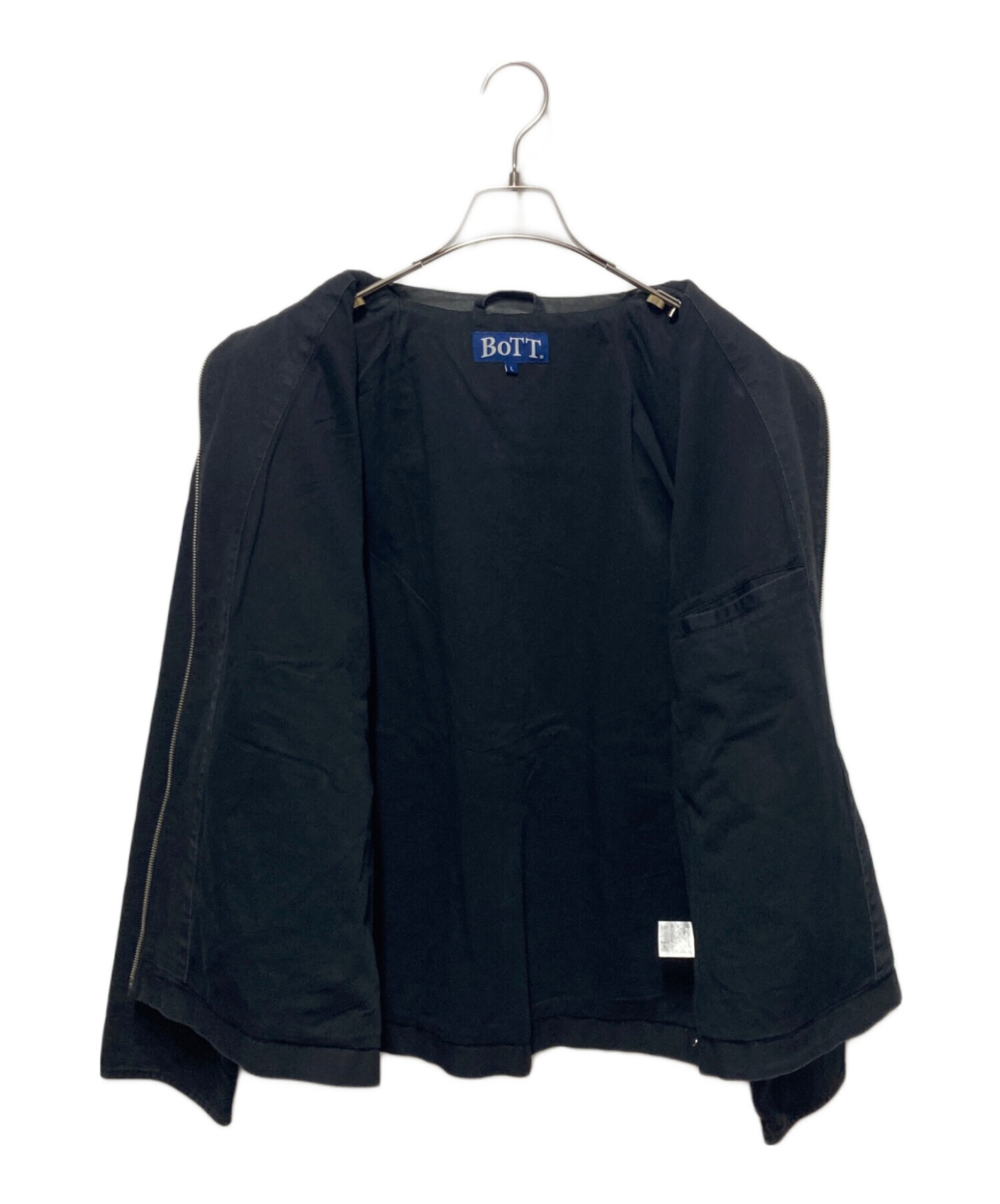 中古・古着通販】BoTT (ボット) Leather Collar Work Jacket/レザー 中古・古着通販】BoTT (ボット) Leather Collar Work Jacket/レザー