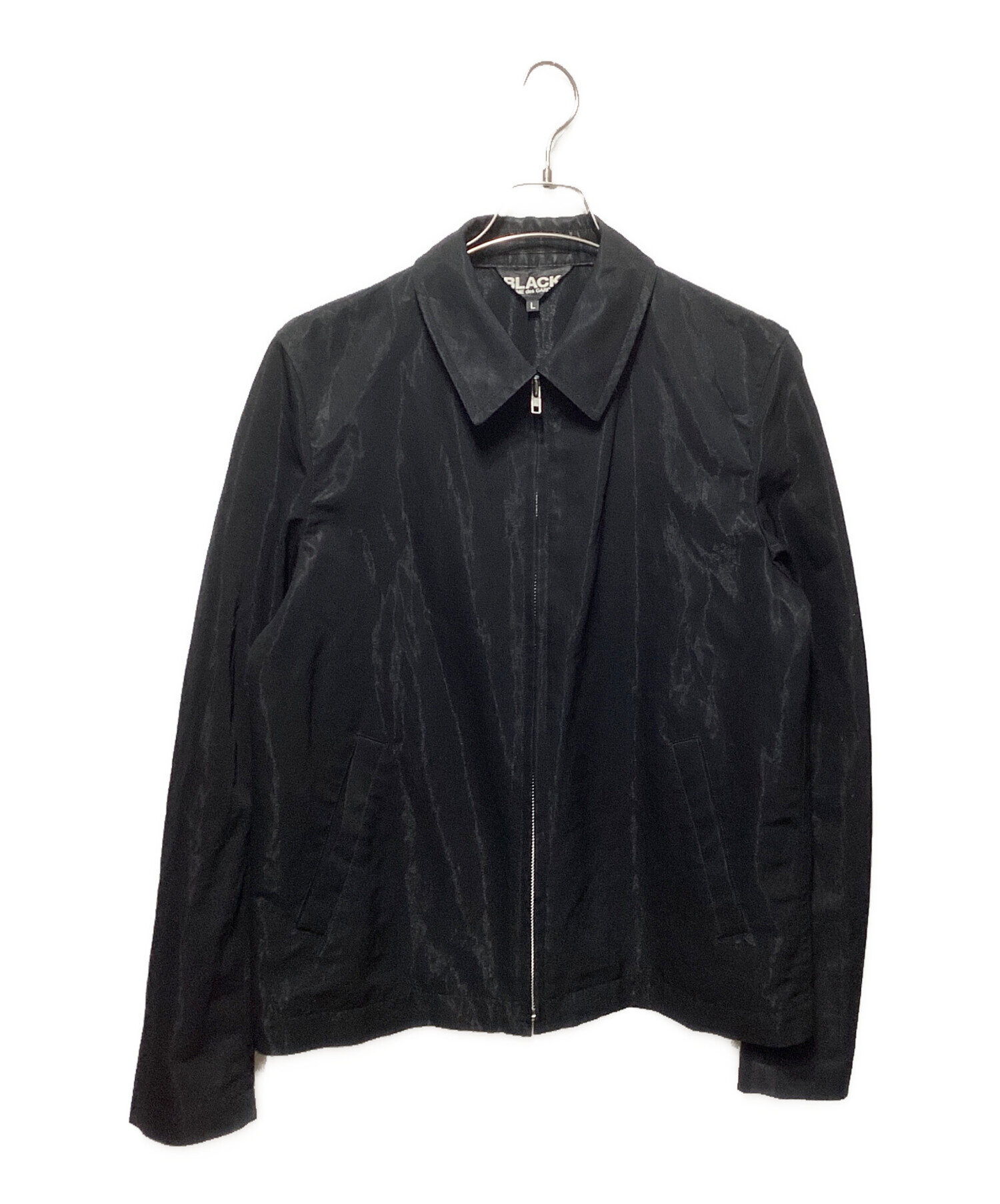 COMMEdesGARCONS黒 ジップアップジャケット PLAY COMME des GARCONS 