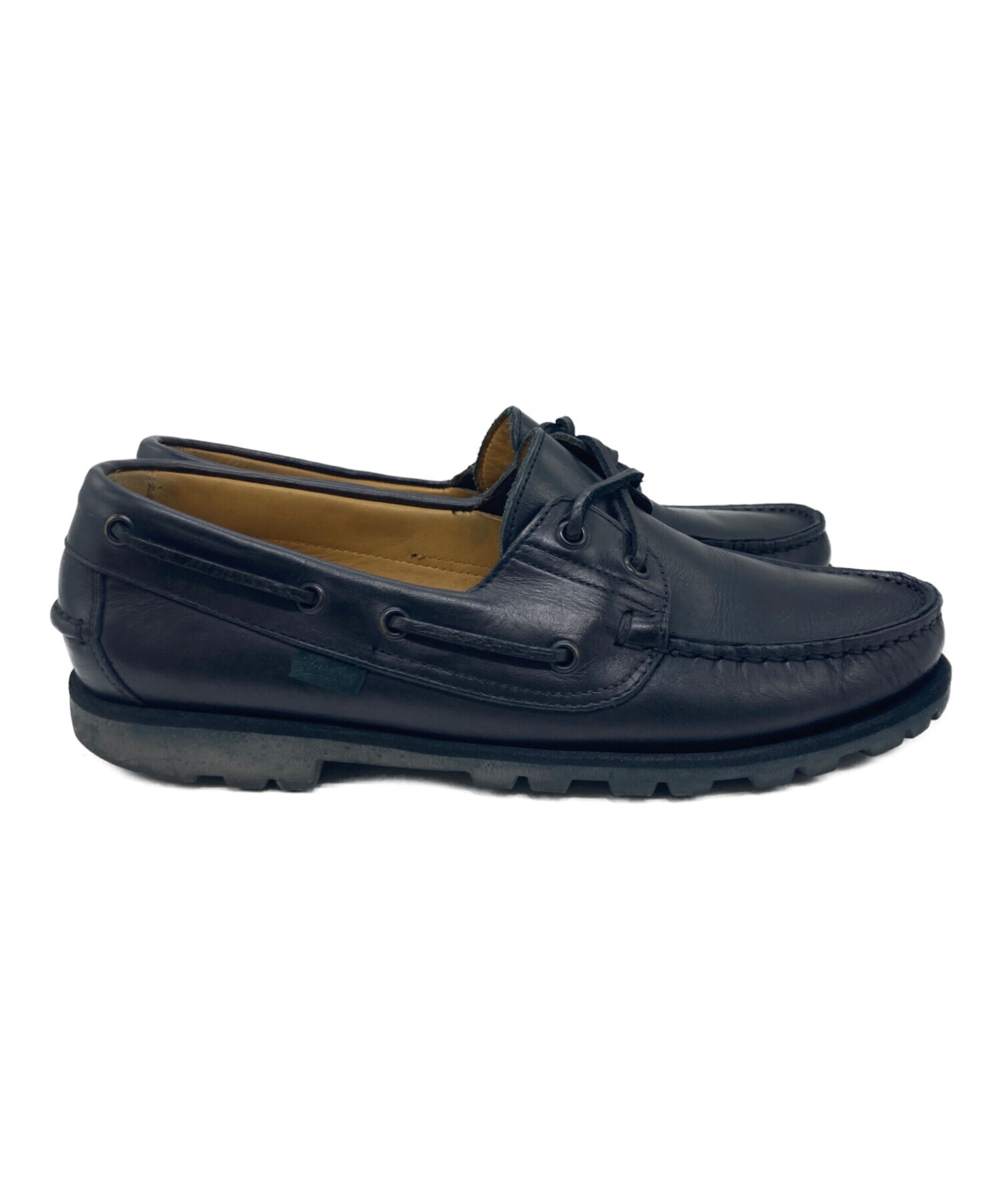 中古・古着通販】PARABOOT (パラブーツ) デッキシューズ ブラック