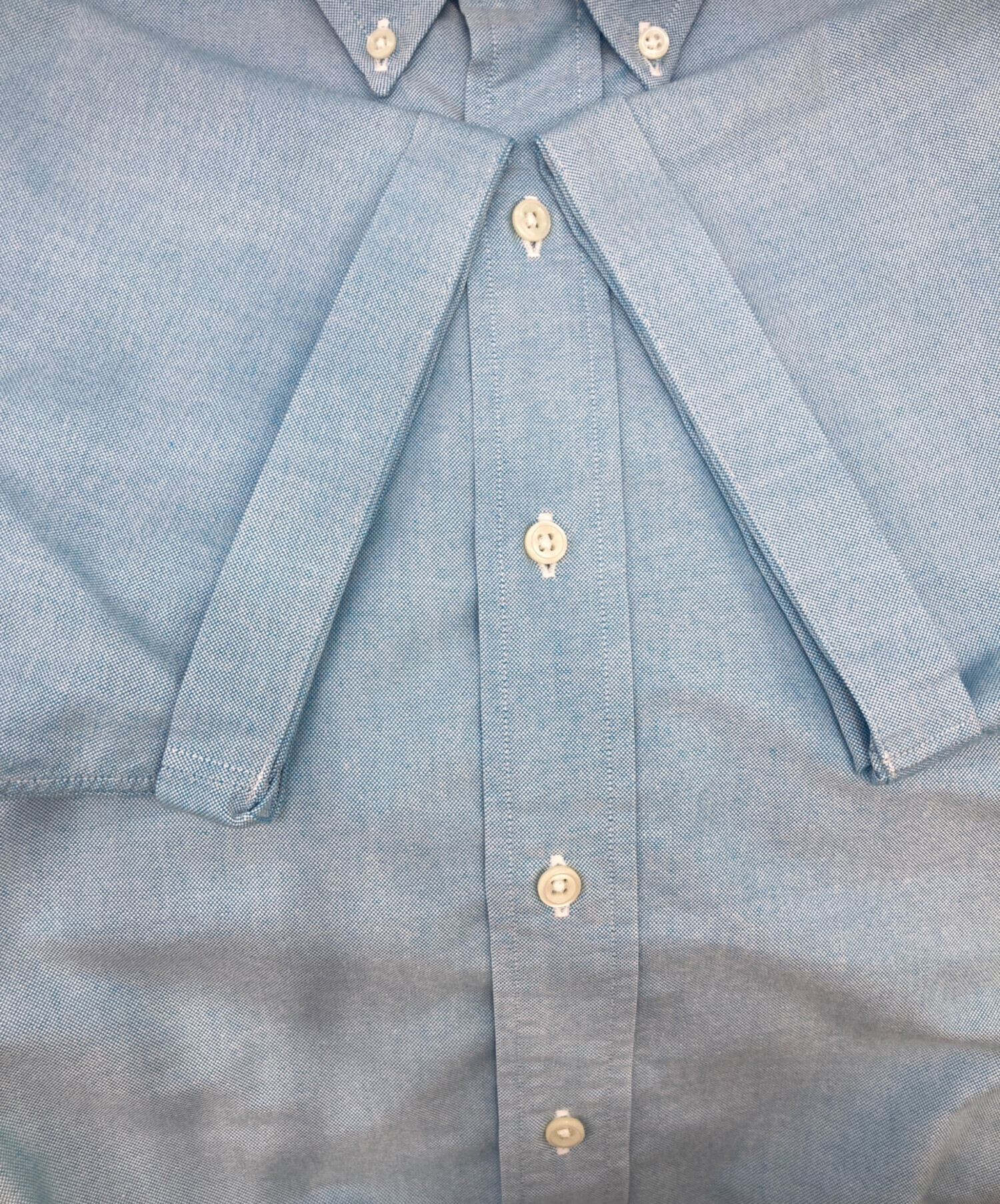 中古・古着通販】RALPH LAUREN (ラルフローレン) 半袖シャツ スカイ