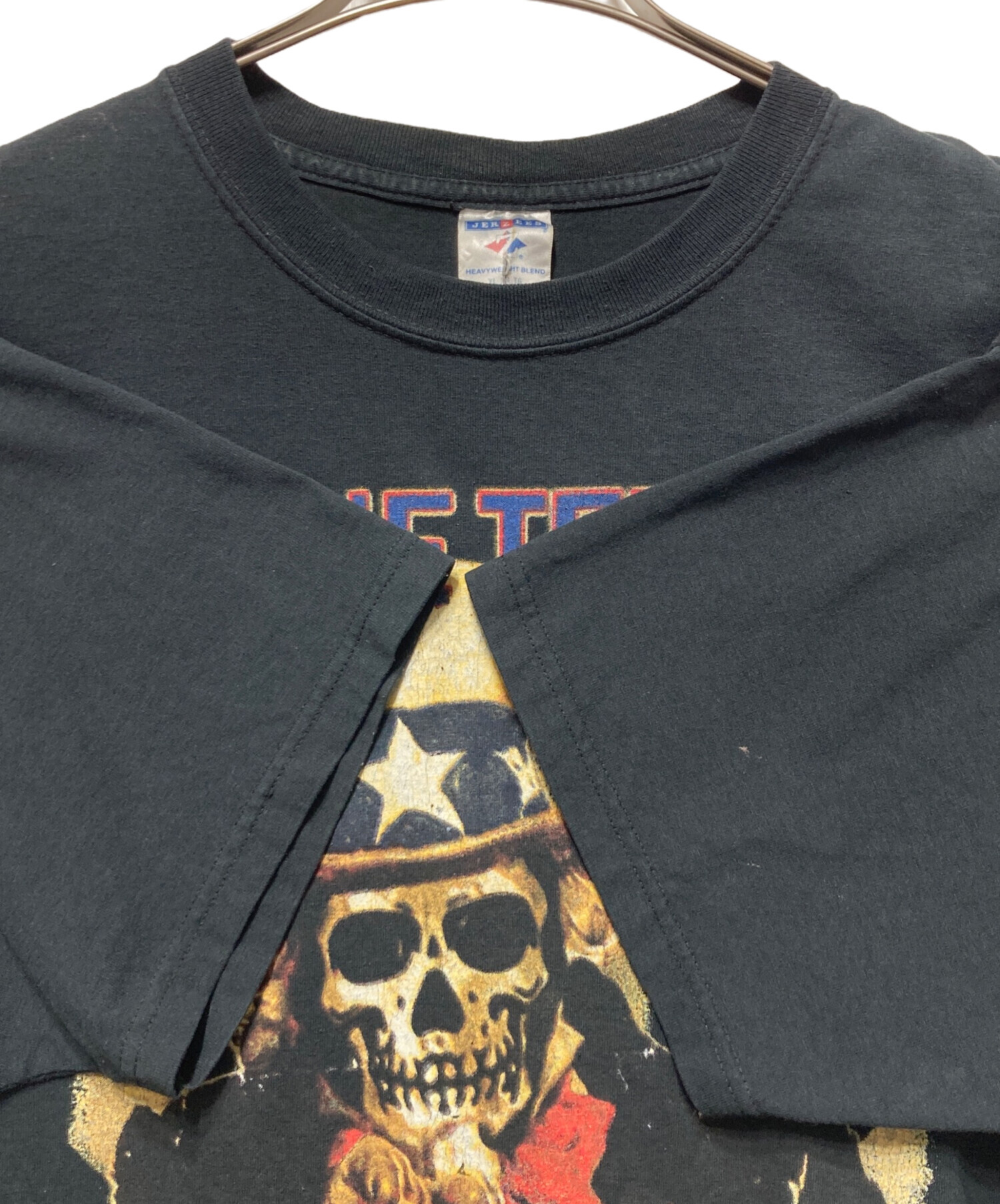中古・古着通販】JERZEES (ジャージーズ) プリントTシャツ ブラック