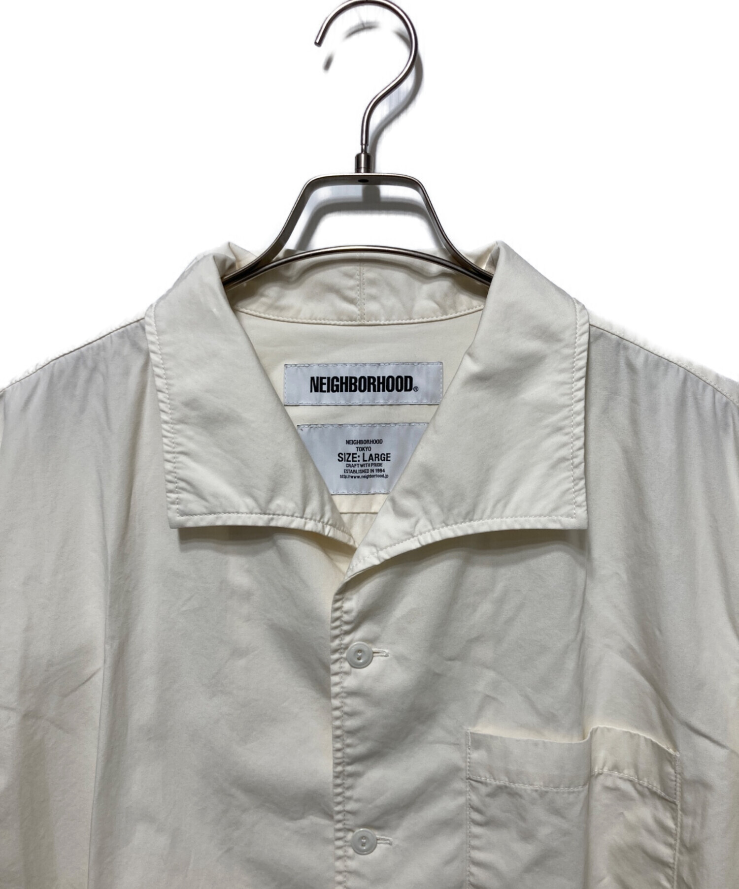 中古・古着通販】NEIGHBORHOOD (ネイバーフッド) オープンカラーシャツ