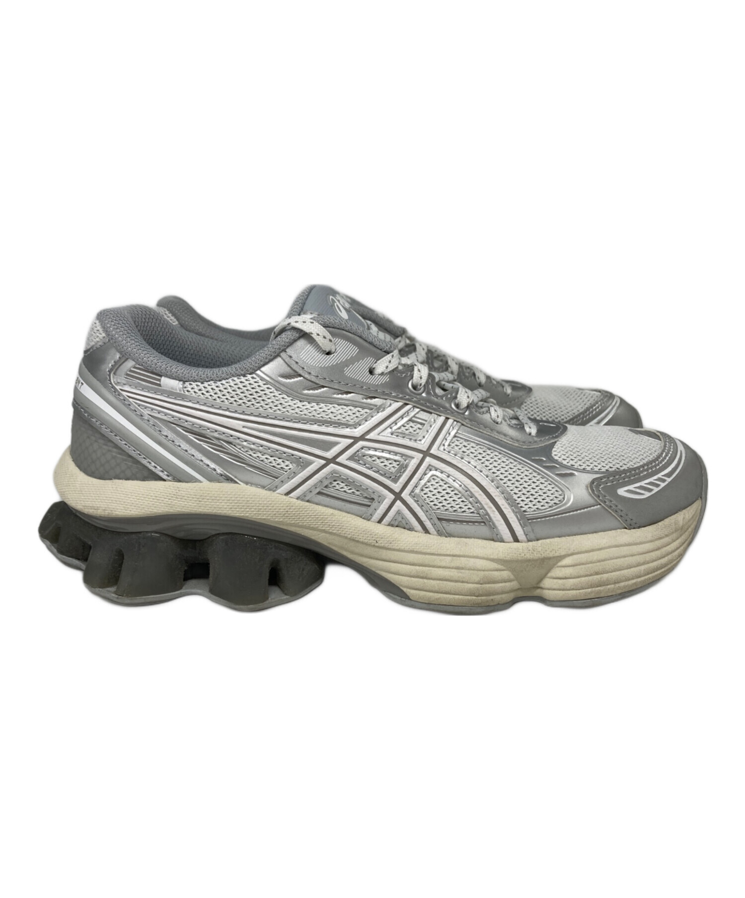 中古・古着通販】asics (アシックス) スニーカー シルバー サイズ:23.5