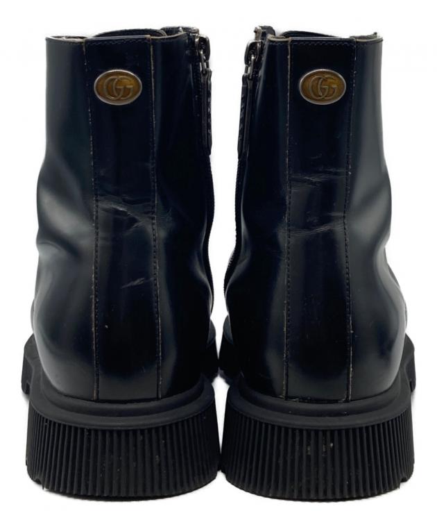中古・古着通販】GUCCI (グッチ) ダブルG サイドジップ コンバット