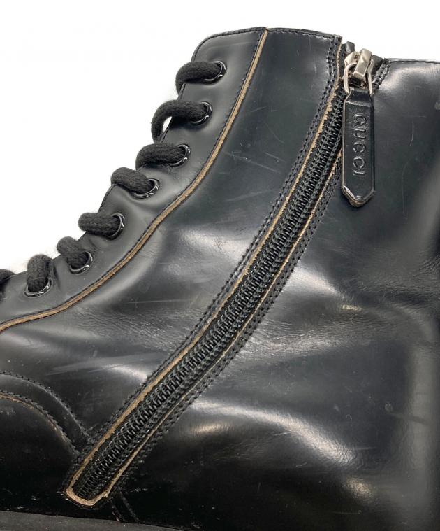 中古・古着通販】GUCCI (グッチ) ダブルG サイドジップ コンバット