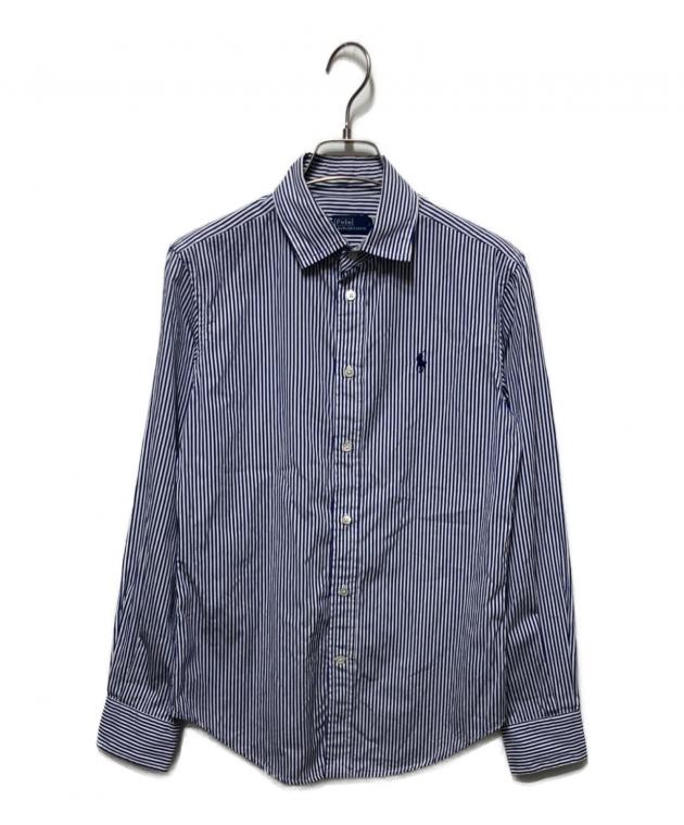 Ralph Lauren 長袖シャツ ネイビー ストライプ 中古・古着通販】POLO RALPH LAUREN (ポロ・ラルフローレン