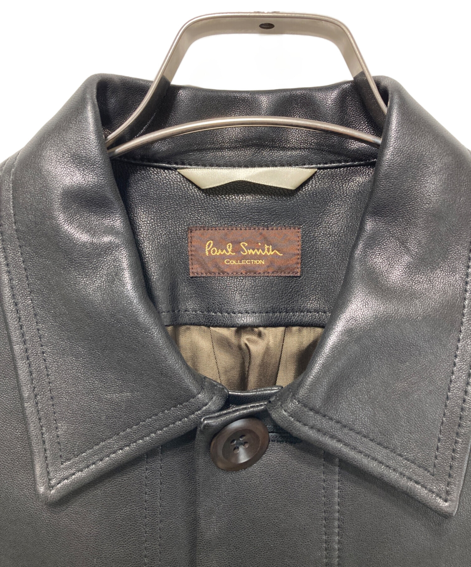 極希少♡ポールスミス ラムレザージャケット マルチカラー ブルゾン 大きい40 中古・古着通販】Paul Smith COLLECTION (ポールスミス コレクション