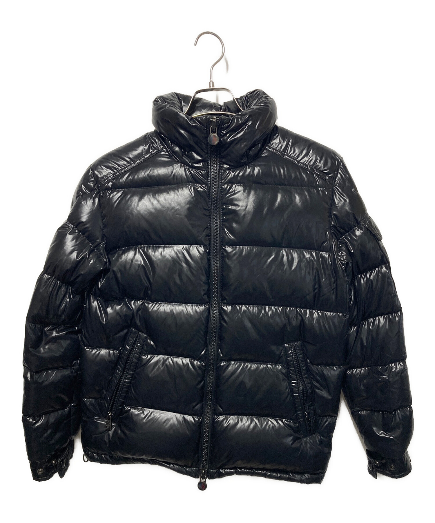モンクレール　ダウンジャケット　ブラック　サイズ5 フード欠品 中古・古着通販】MONCLER (モンクレール) ダウンジャケット ブラック