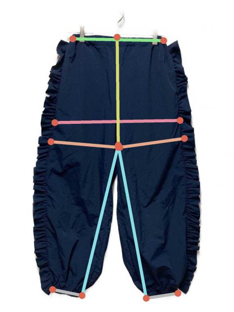 中古・古着通販】NON TOKYO (ノントーキョー) FRILL TRACK PANTS