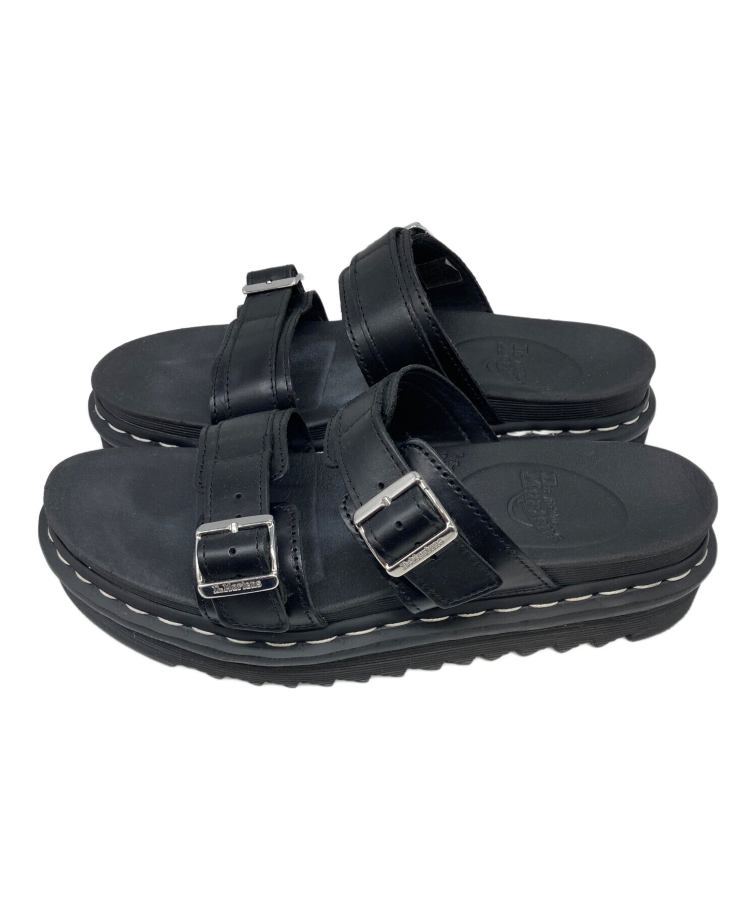 コ*コ様 Dr. Martens ダブルストラップ サンダル 中古・古着通販】Dr.Martens (ドクターマーチン) MYLESダブル