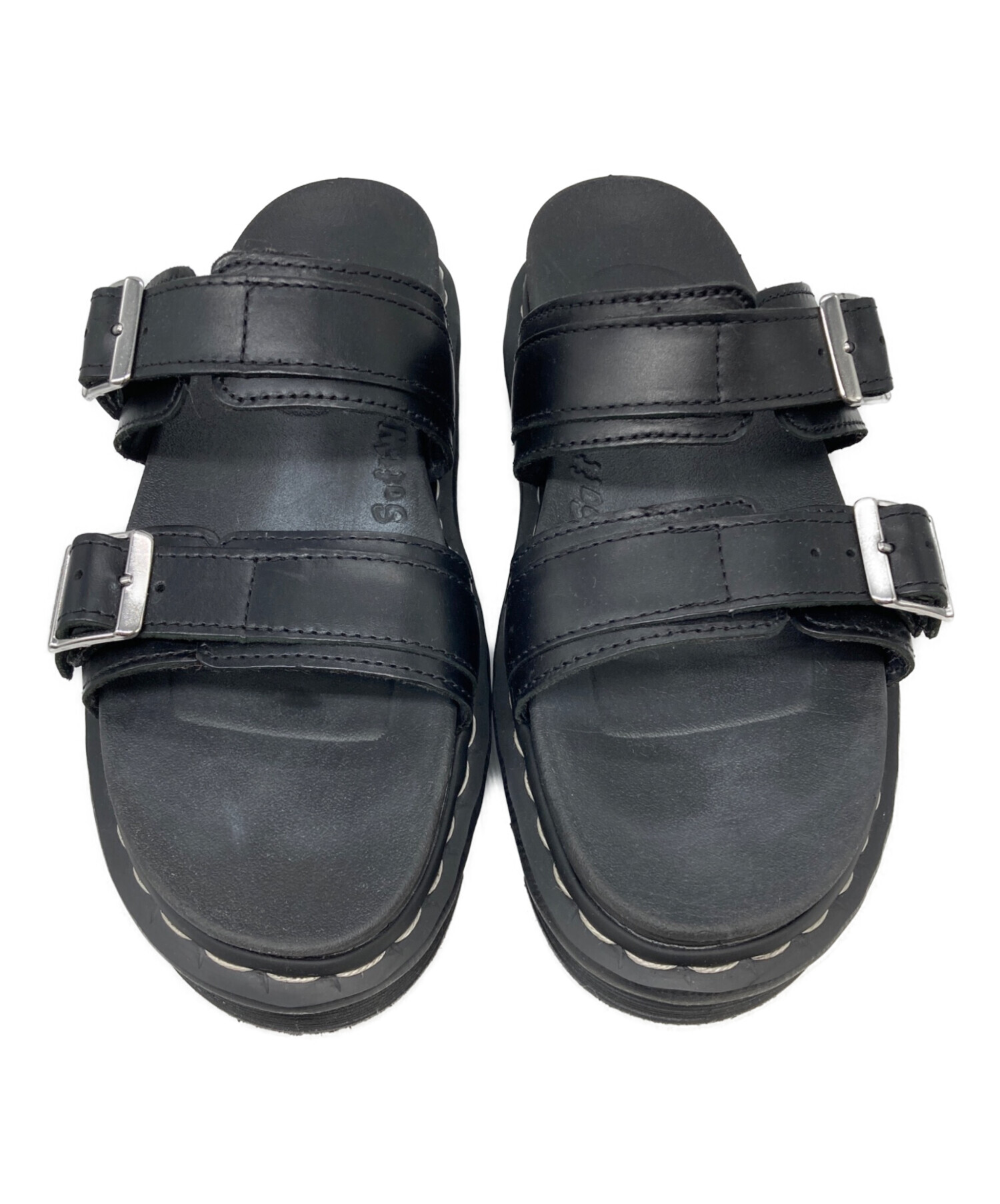 コ*コ様 Dr. Martens ダブルストラップ サンダル 中古・古着通販】Dr.Martens (ドクターマーチン) MYLESダブル