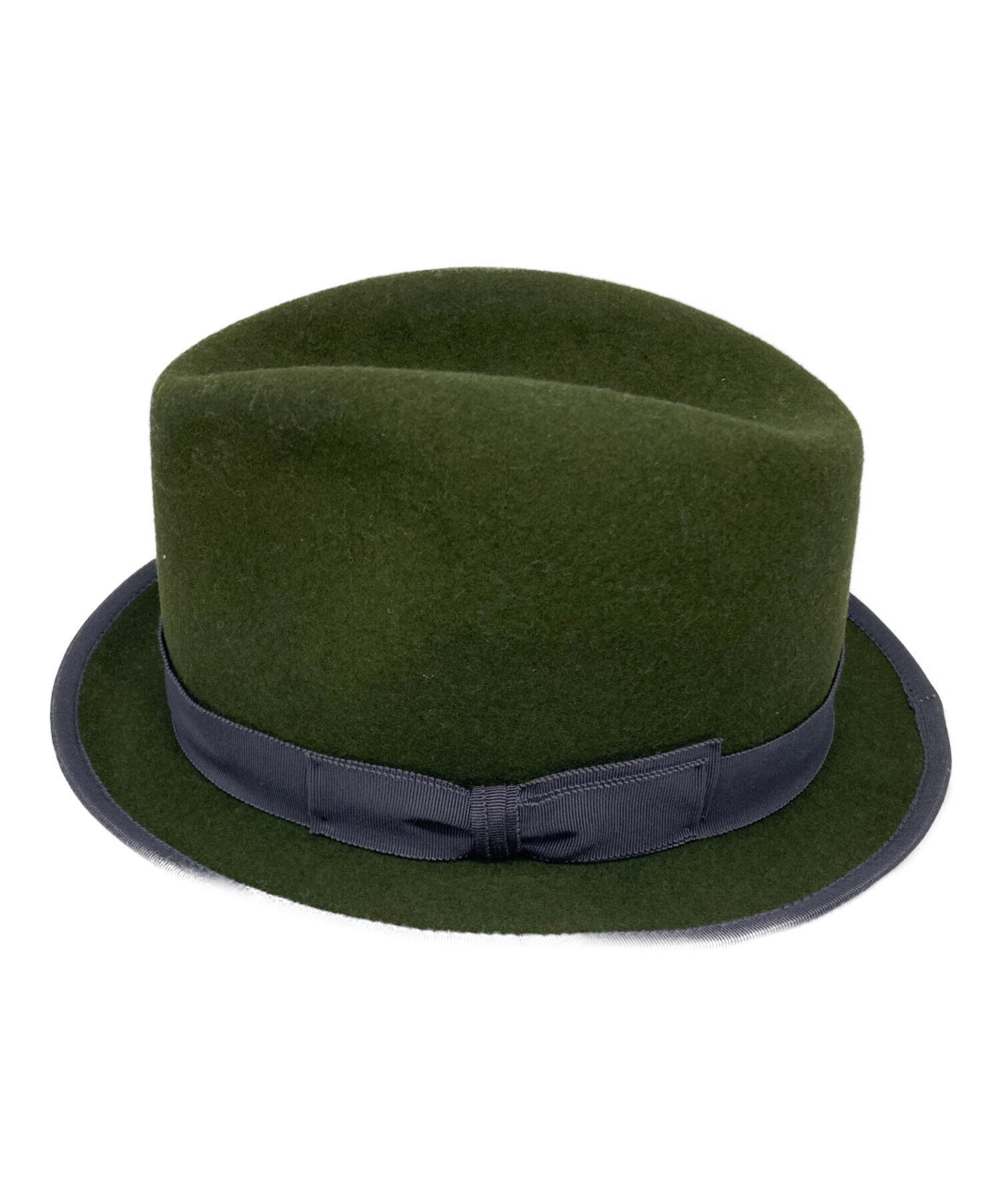 THE FAT HATTER Cheers チャコール 58 フェルトハット 中古・古着通販】the fat hatter (ザ ファットハッター) フェルト