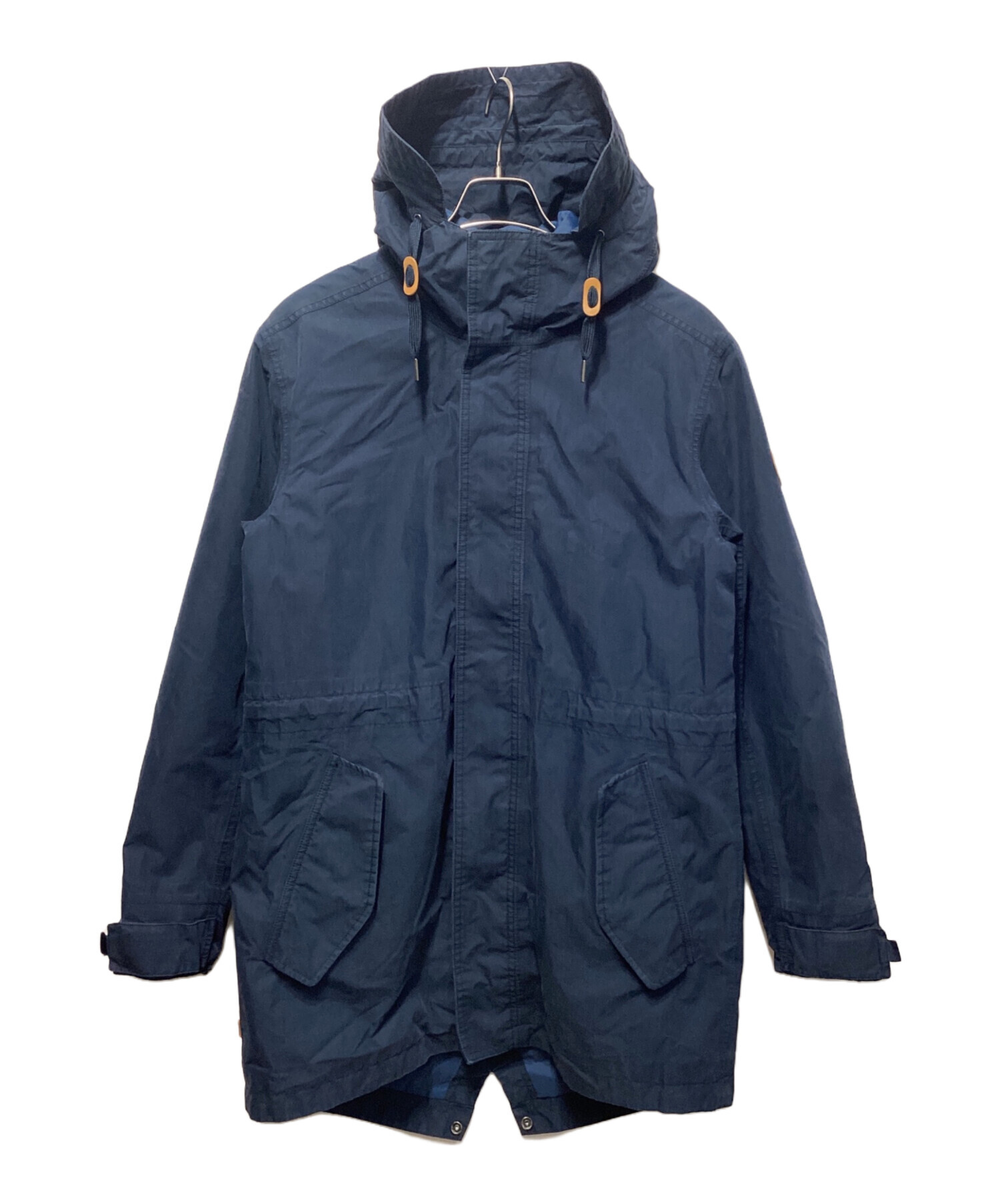 Timber Land ティンバーランド マウンテンパーカー L 紺 【古着】【中古】【送料無料】 中古・古着通販】Timberland (ティンバーランド) 中綿ライナー付き