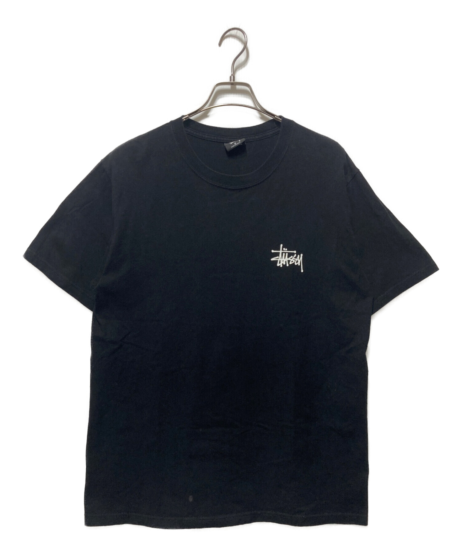 00s 初期 Stussy プリントTシャツ ブラック サイズM 中古・古着通販】stussy (ステューシー) プリントTシャツ ブラック