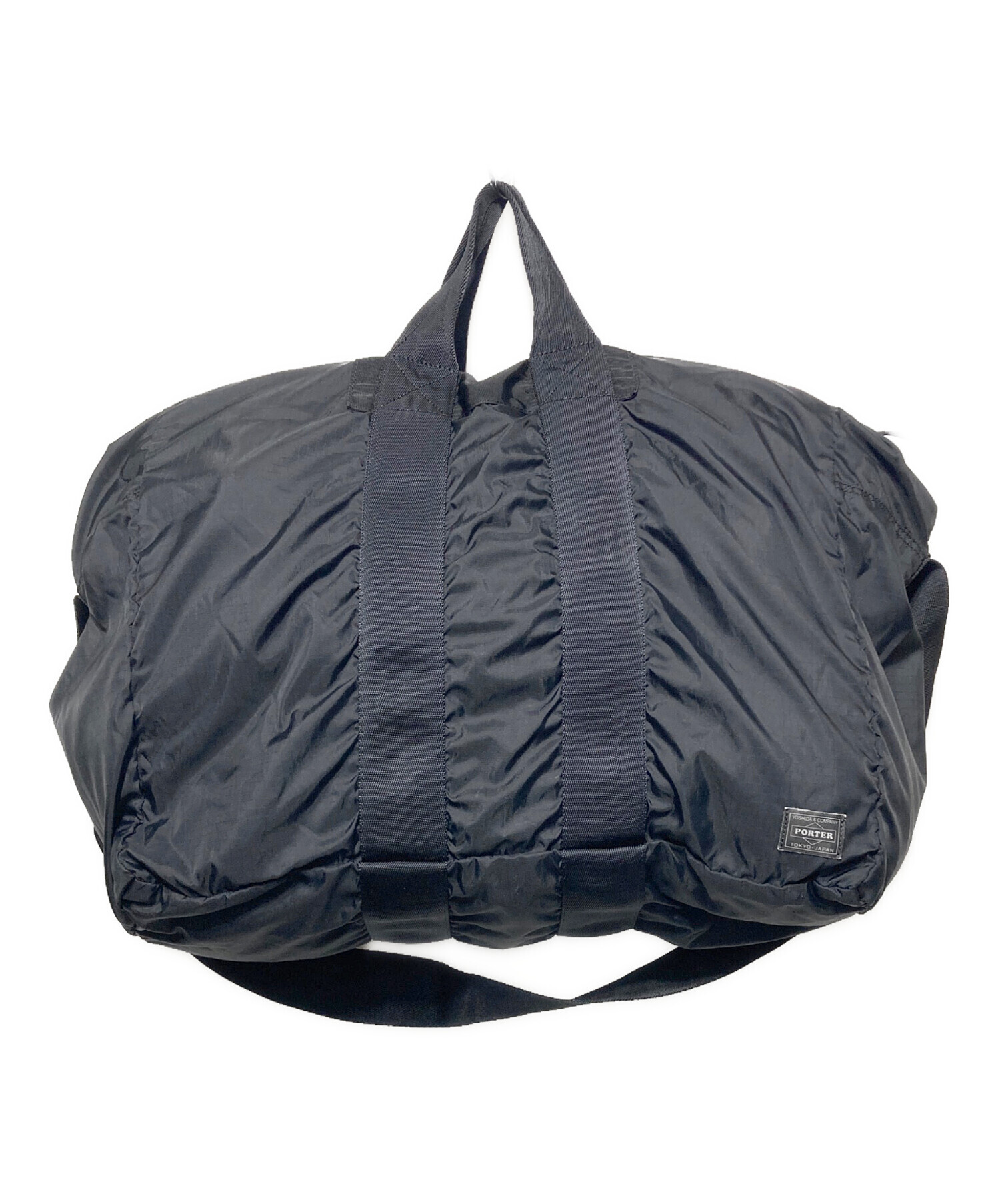 中古・古着通販】PORTER (ポーター) ダッフルバッグ ブラック