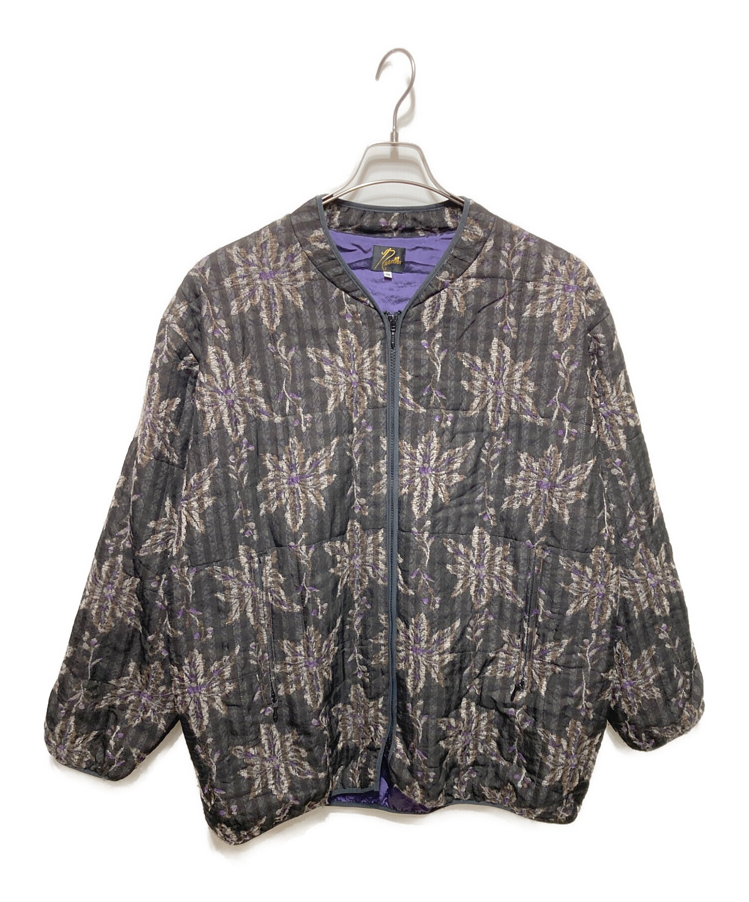 【新品・未使用】 Needles piping quilt jacket 中古・古着通販】Needles (ニードルズ) Piping Quilt Jacket ブラック