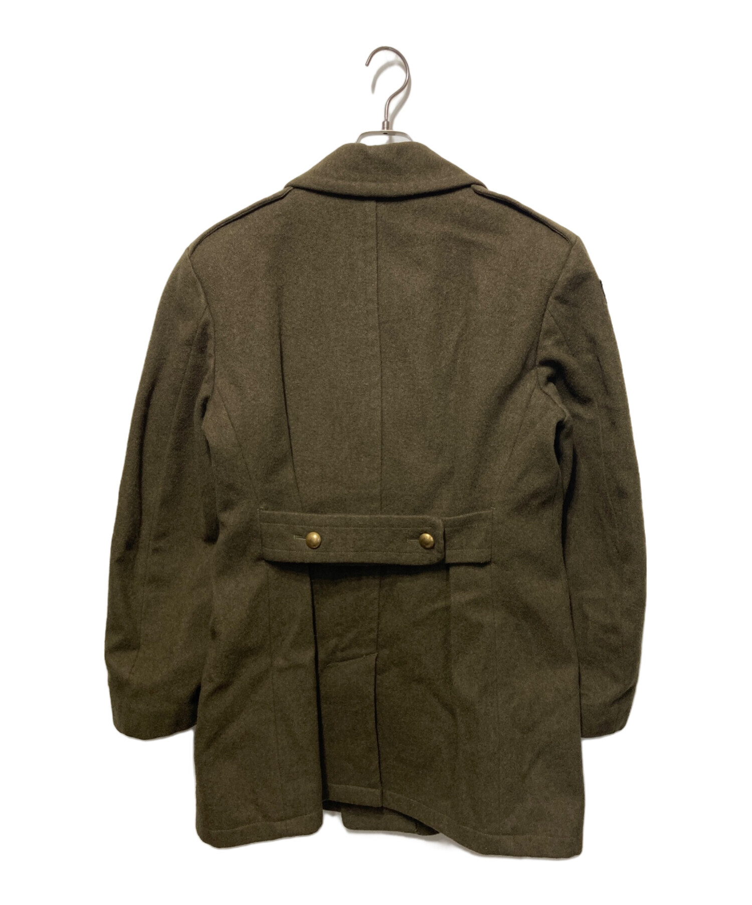中古・古着通販】フランス軍 (フランスグン) ウールコート グリーン