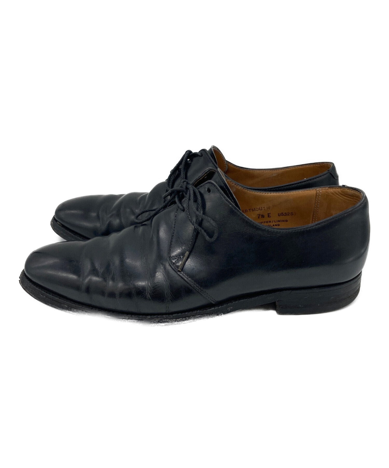 Crockett & Jones 黒 ドレスシューズ 中古・古着通販】Crockett & Jones (クロケット＆ジョーンズ) プレーン