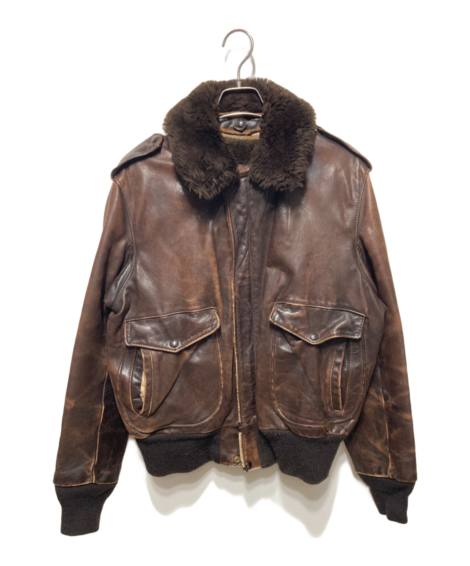 中古・古着通販】Schott (ショット) 618レザーライダースジャケット