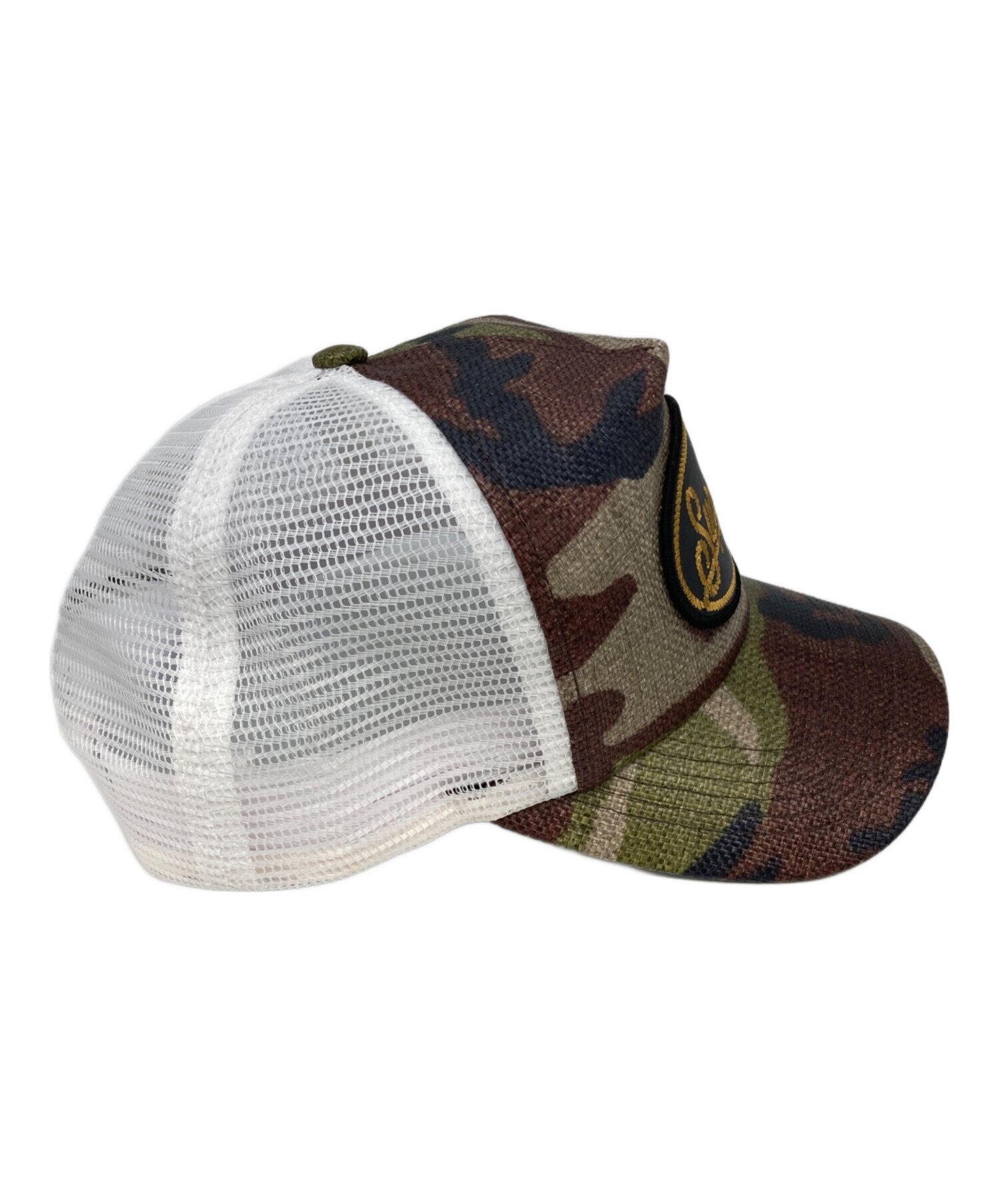 中古・古着通販】SUPREME (シュプリーム) Raffia Mesh Back 5-Panel